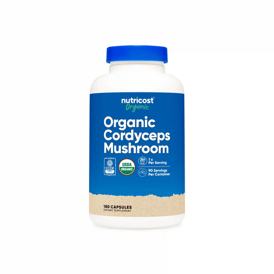 Nutricost Made With Organic Cordyceps Capsules