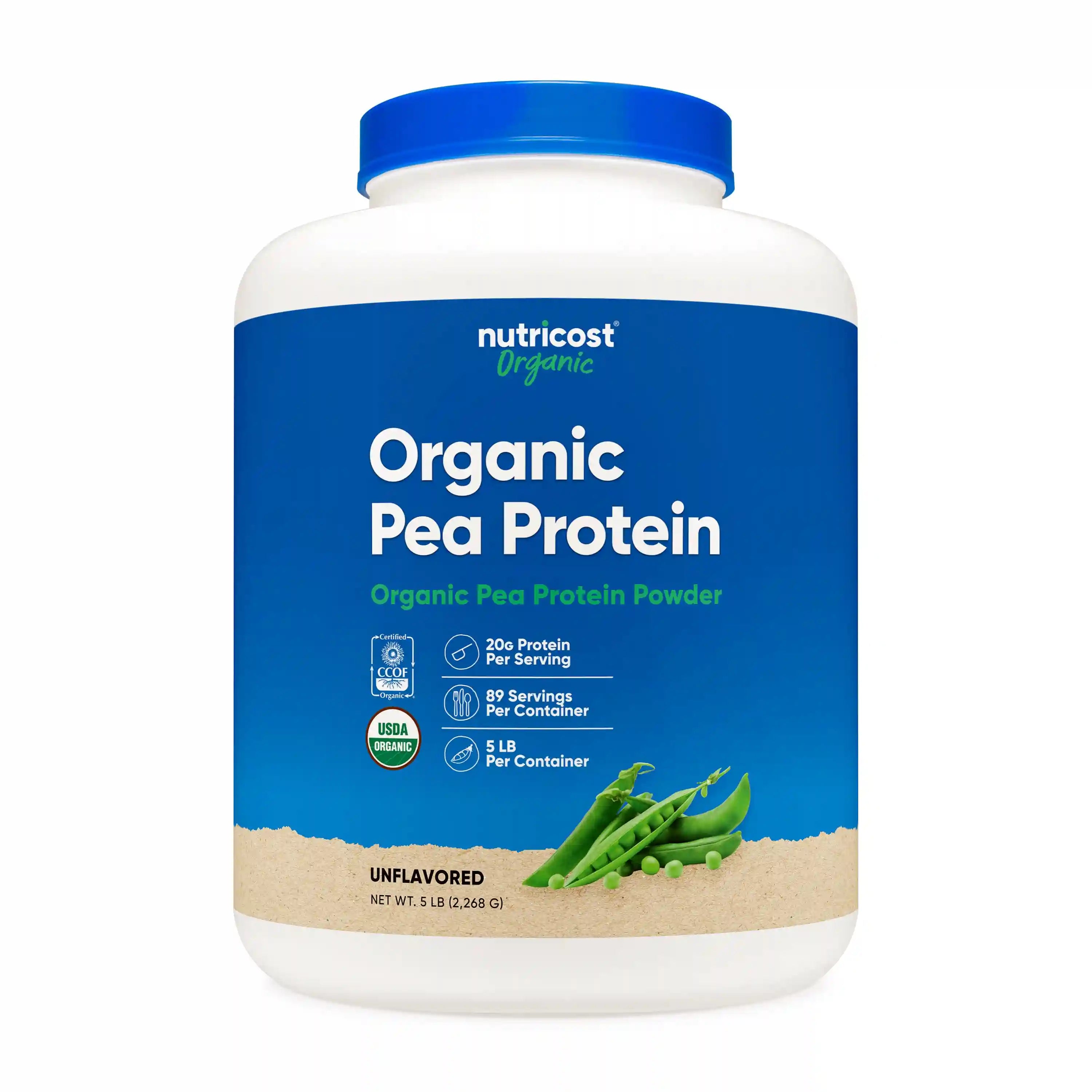 Nutricost Organic Pea Protein Powder