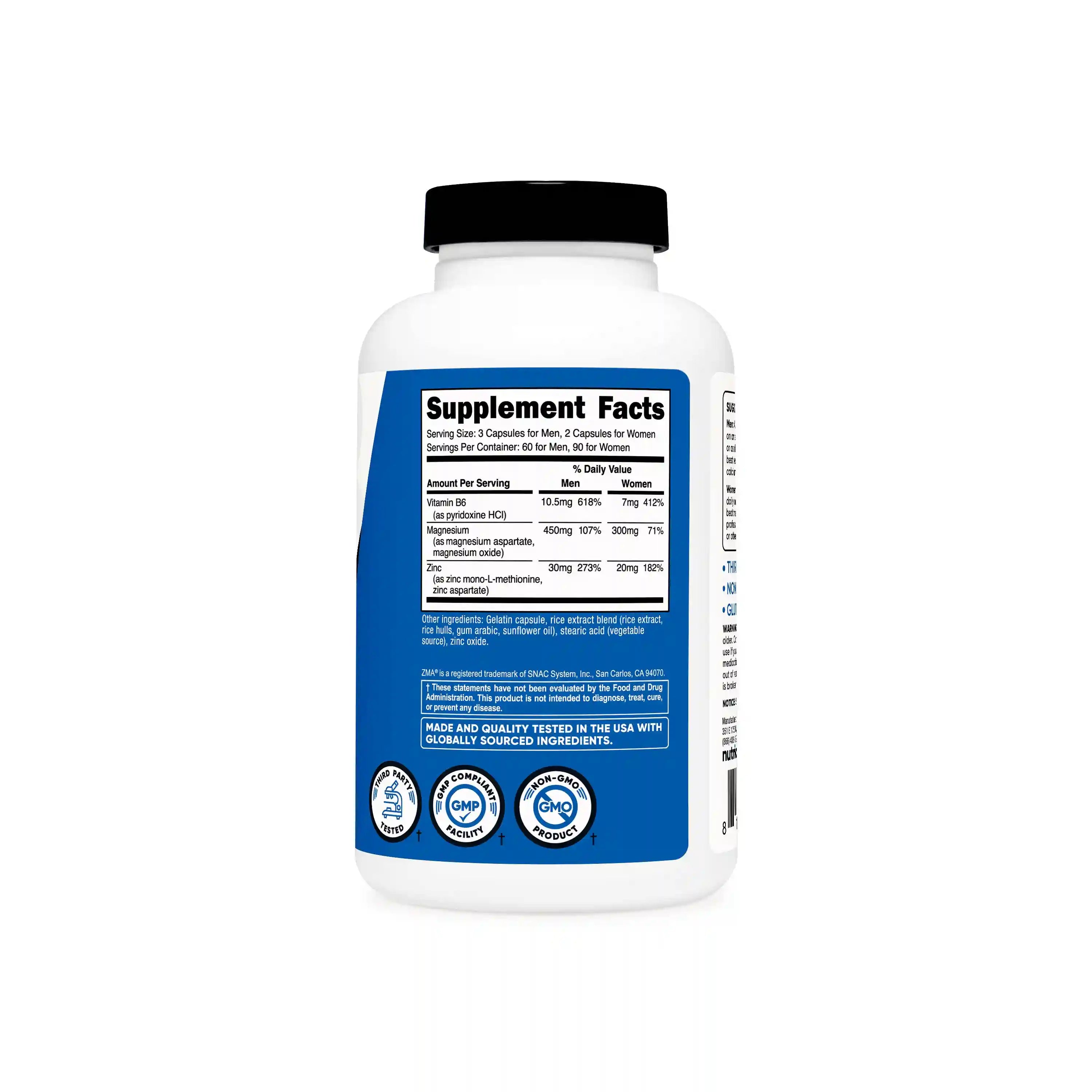 Nutricost ZMA Capsules