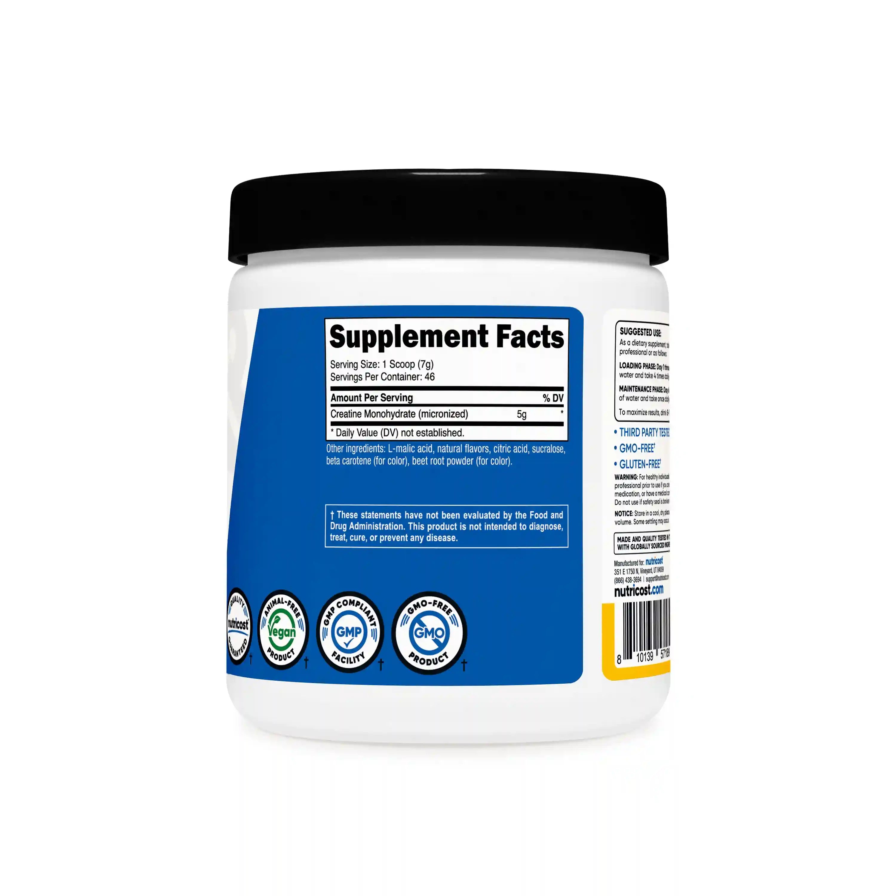 Nutricost Creatine Monohydrate Powder