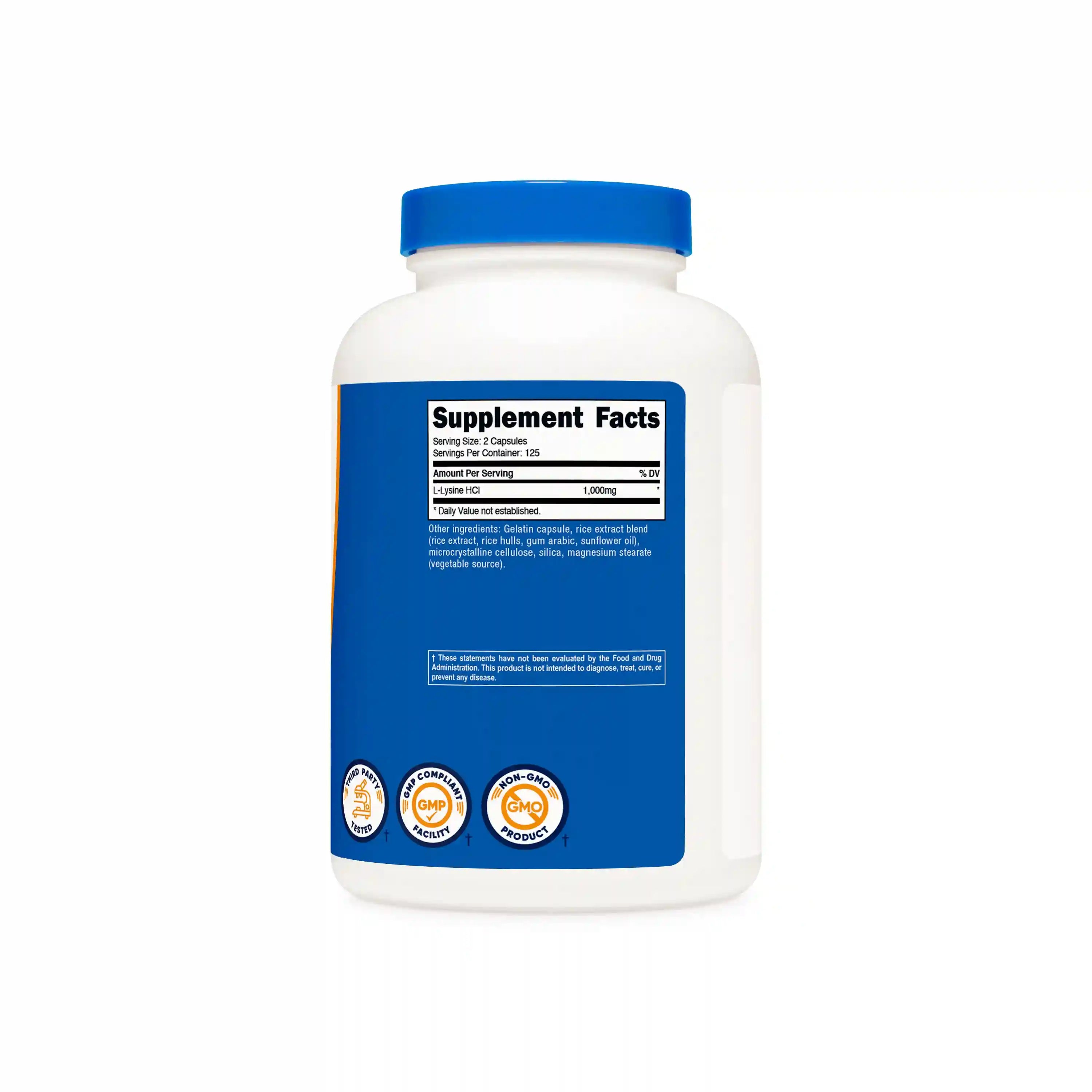 Nutricost L-Lysine Capsules