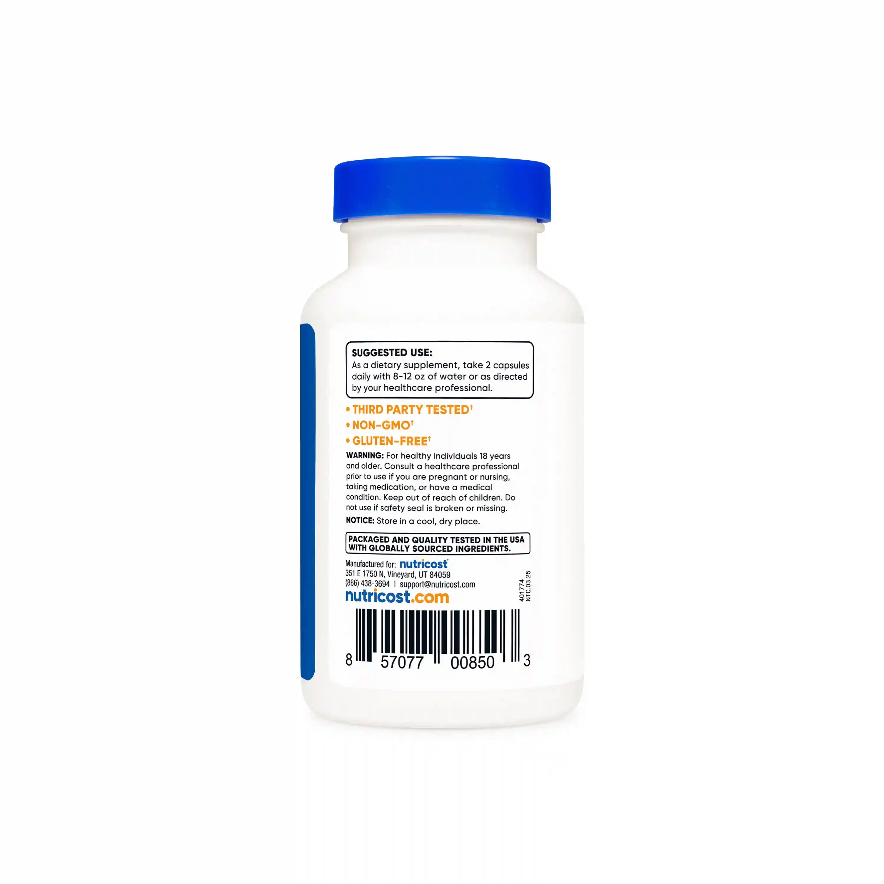 Nutricost Activated Charcoal Capsules