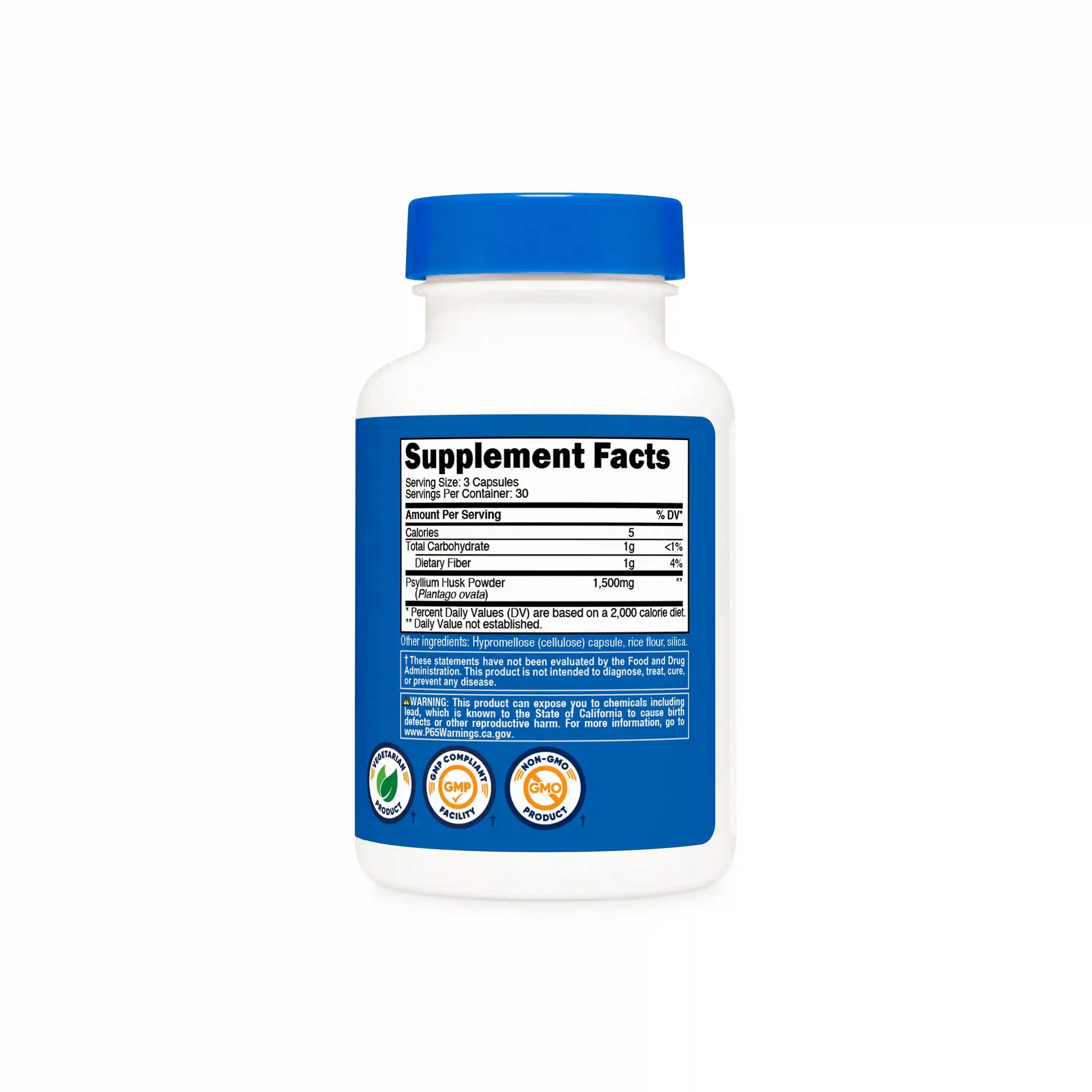 Nutricost Psyllium Husk Capsules