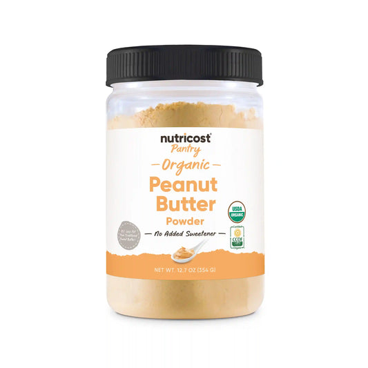 Nutricost Pantry Organic Peanut Butter Powder