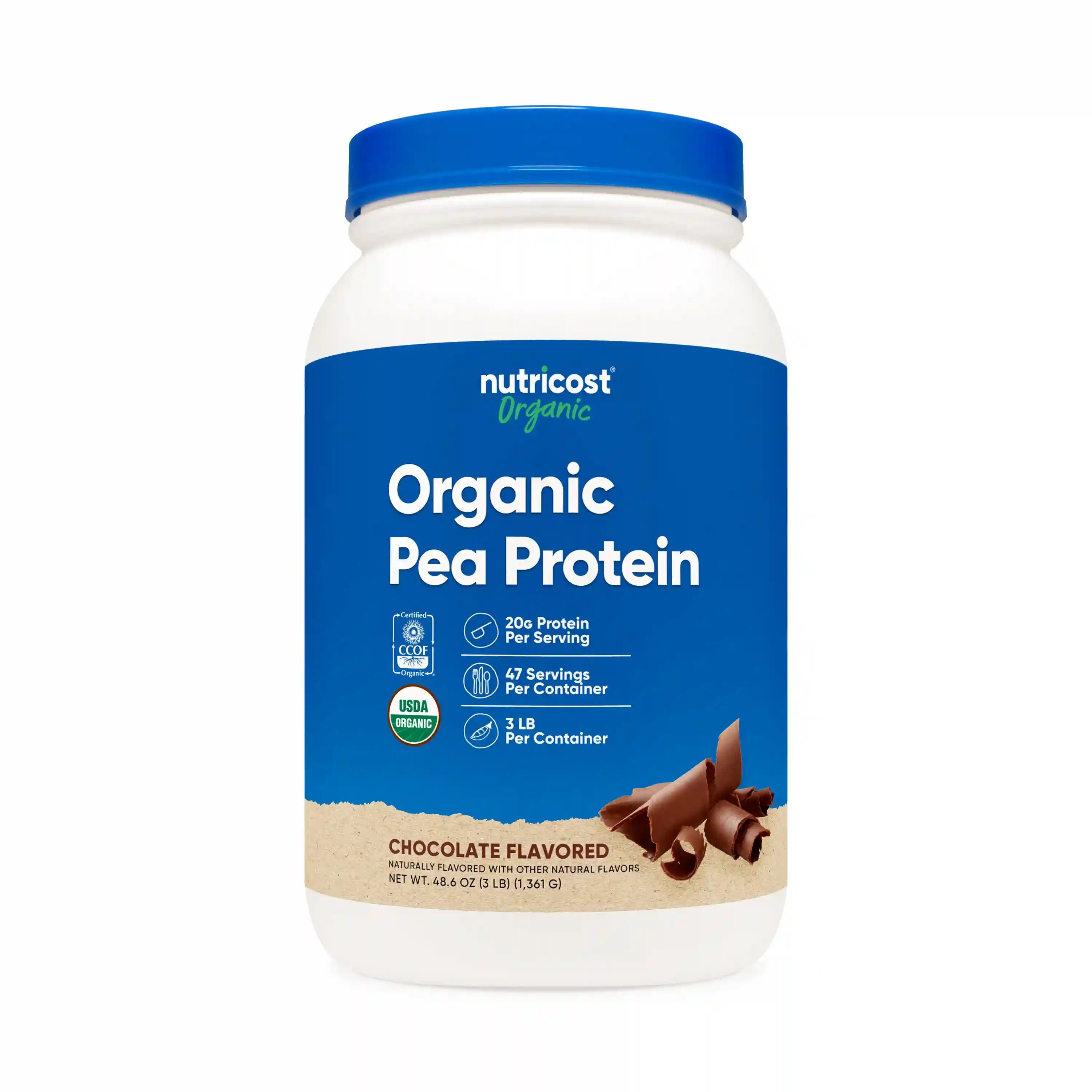 Nutricost Organic Pea Protein Powder