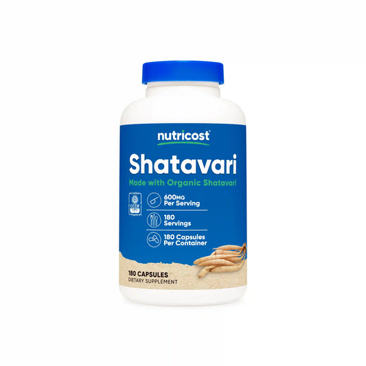 Nutricost Made With Organic Shatavari Capsules