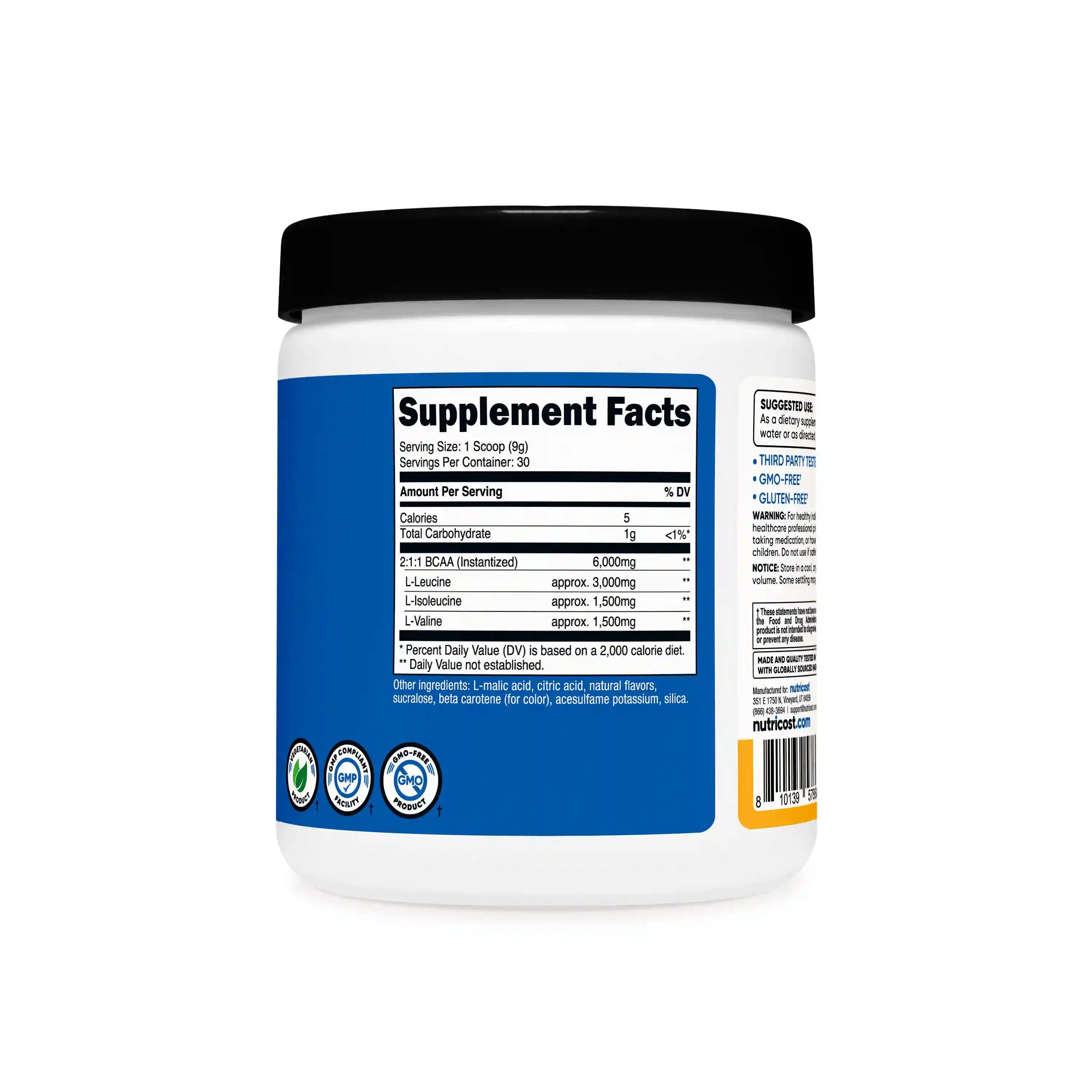 Nutricost BCAA Powder