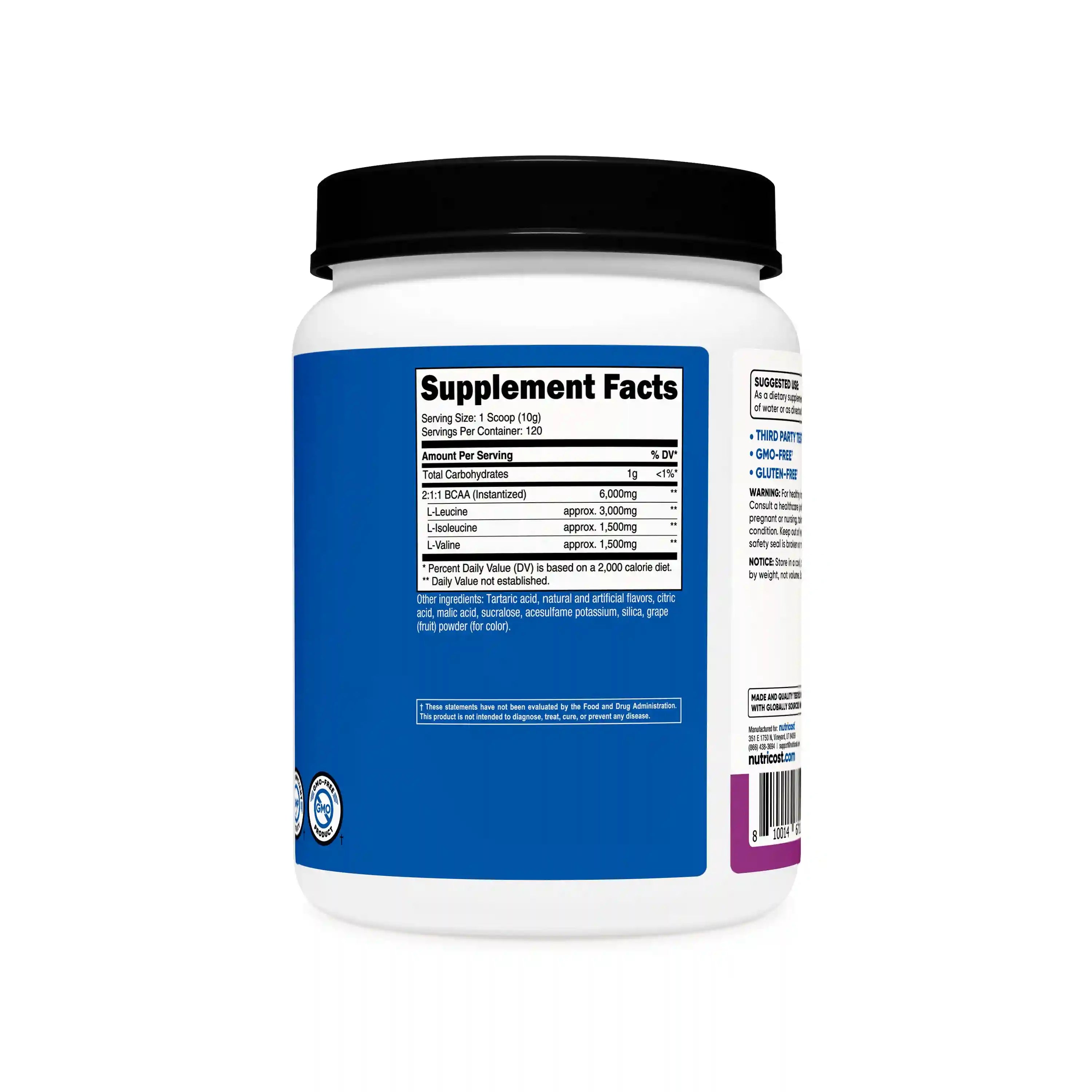 Nutricost BCAA Powder