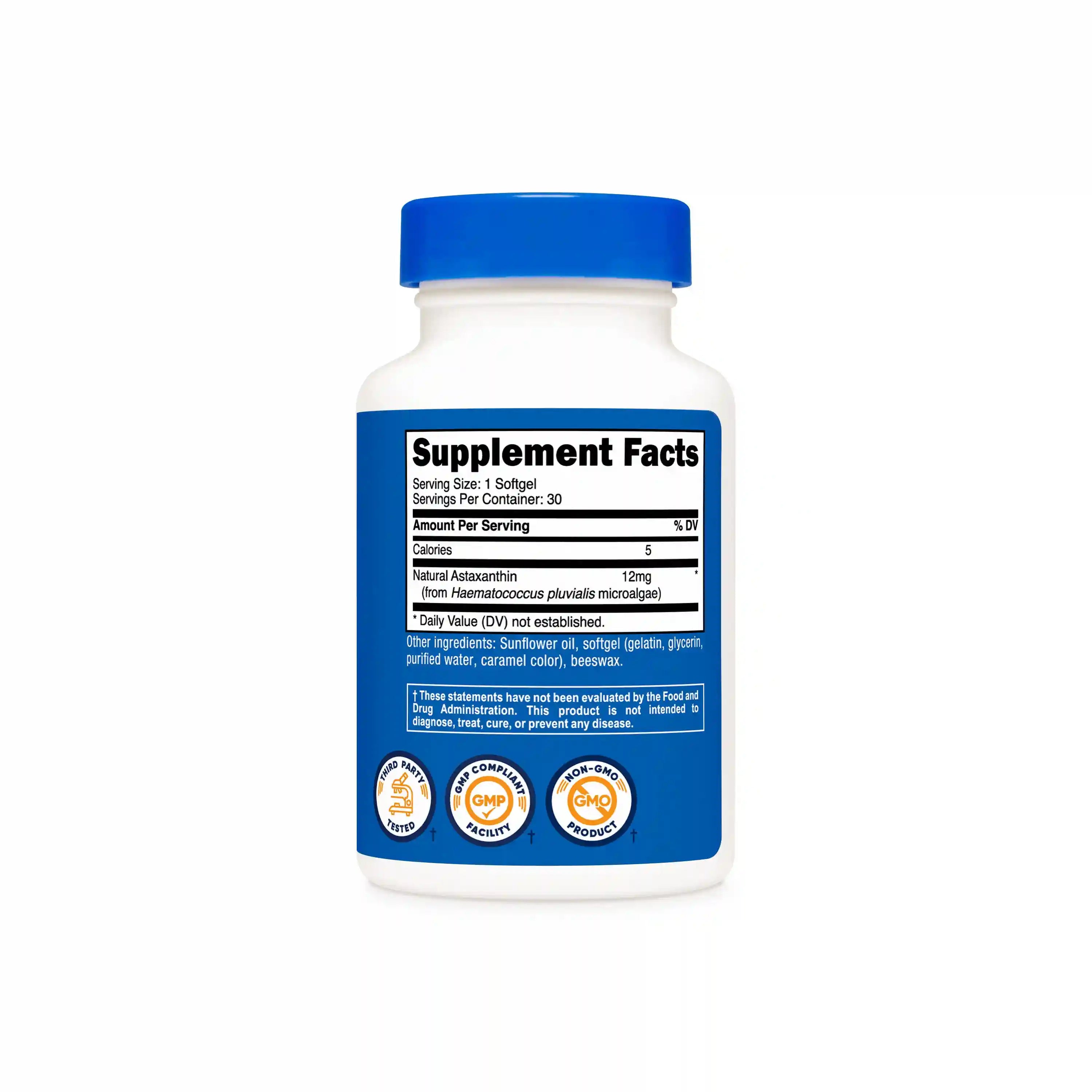Nutricost Astaxanthin Softgels