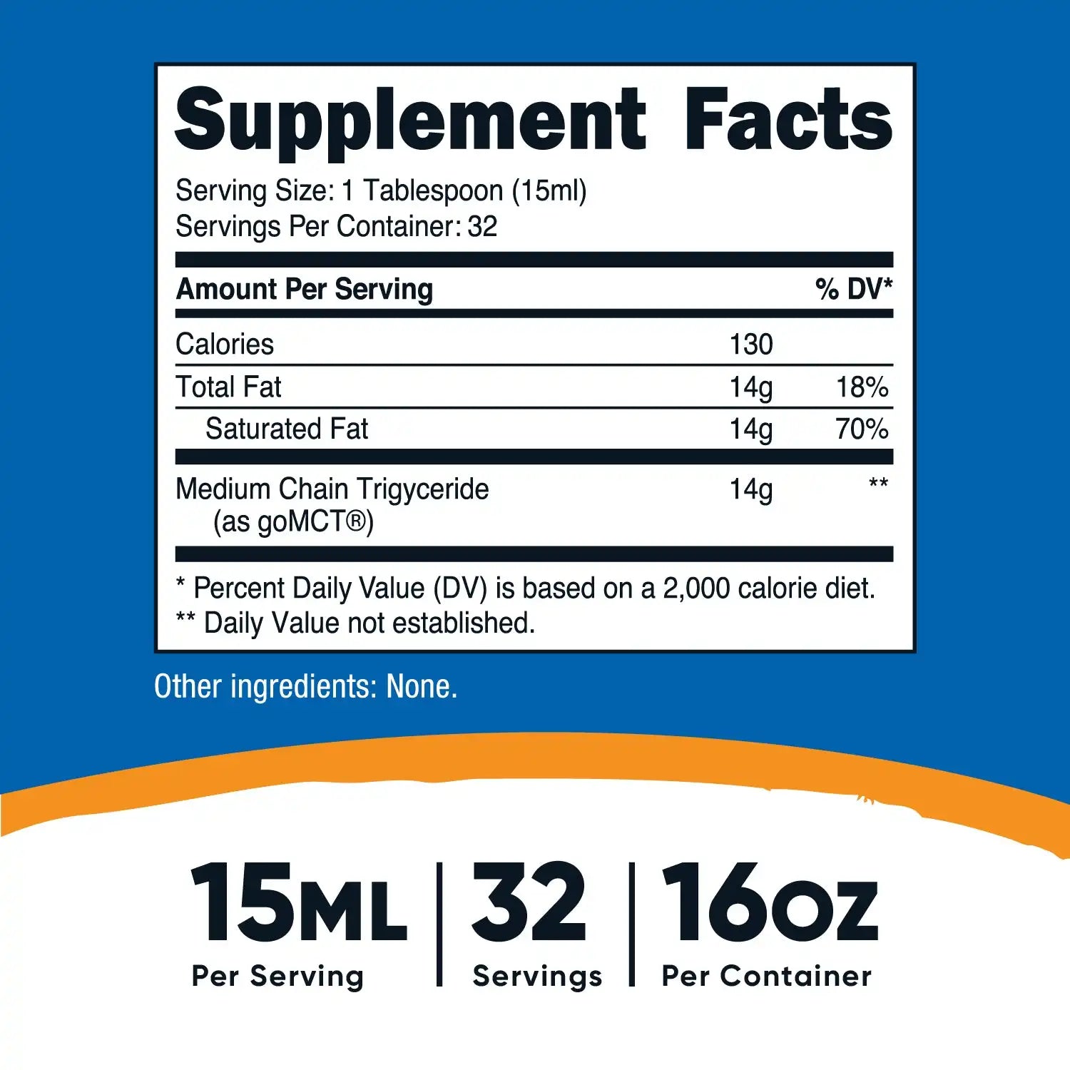 Nutricost MCT Oil