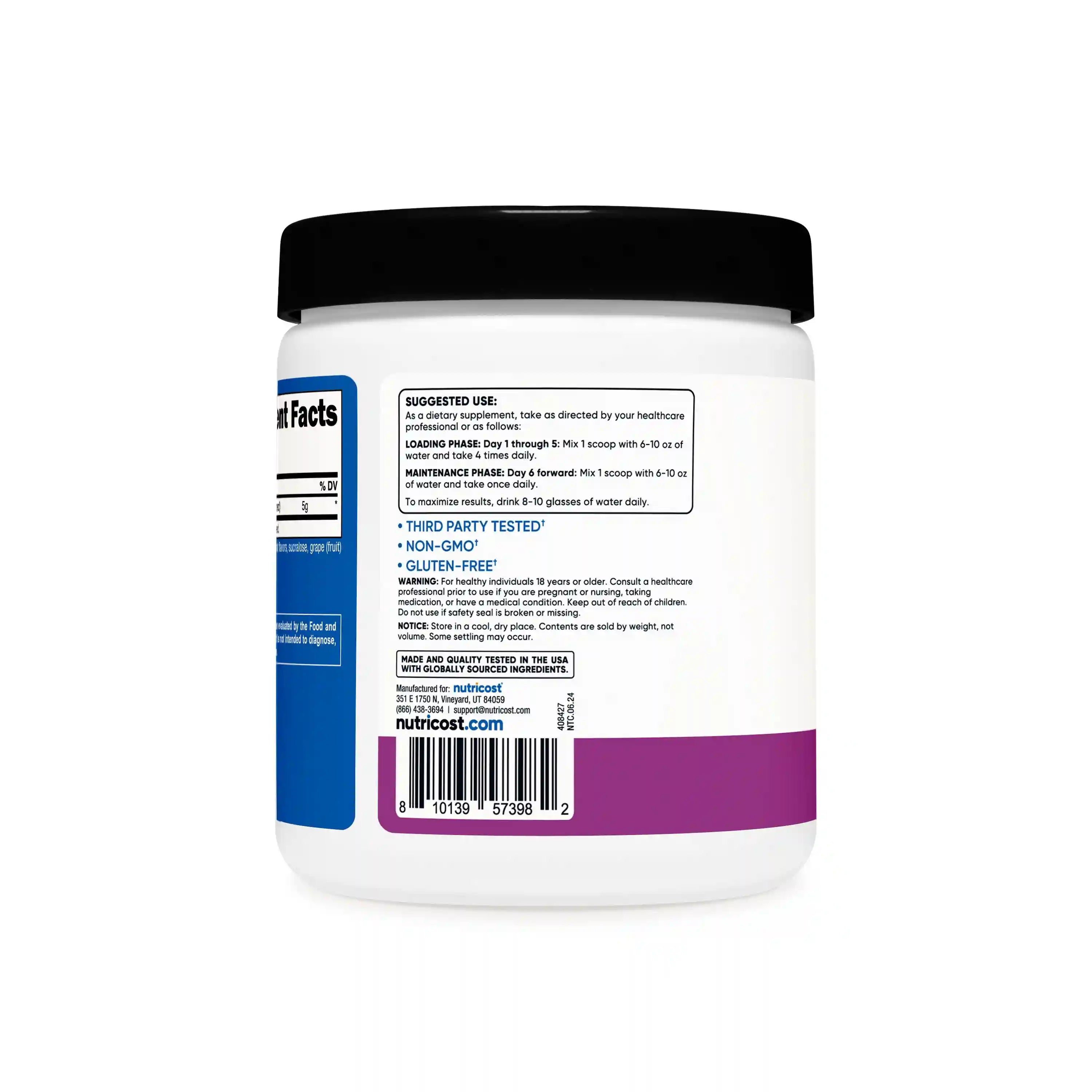 Nutricost Creatine Monohydrate Powder