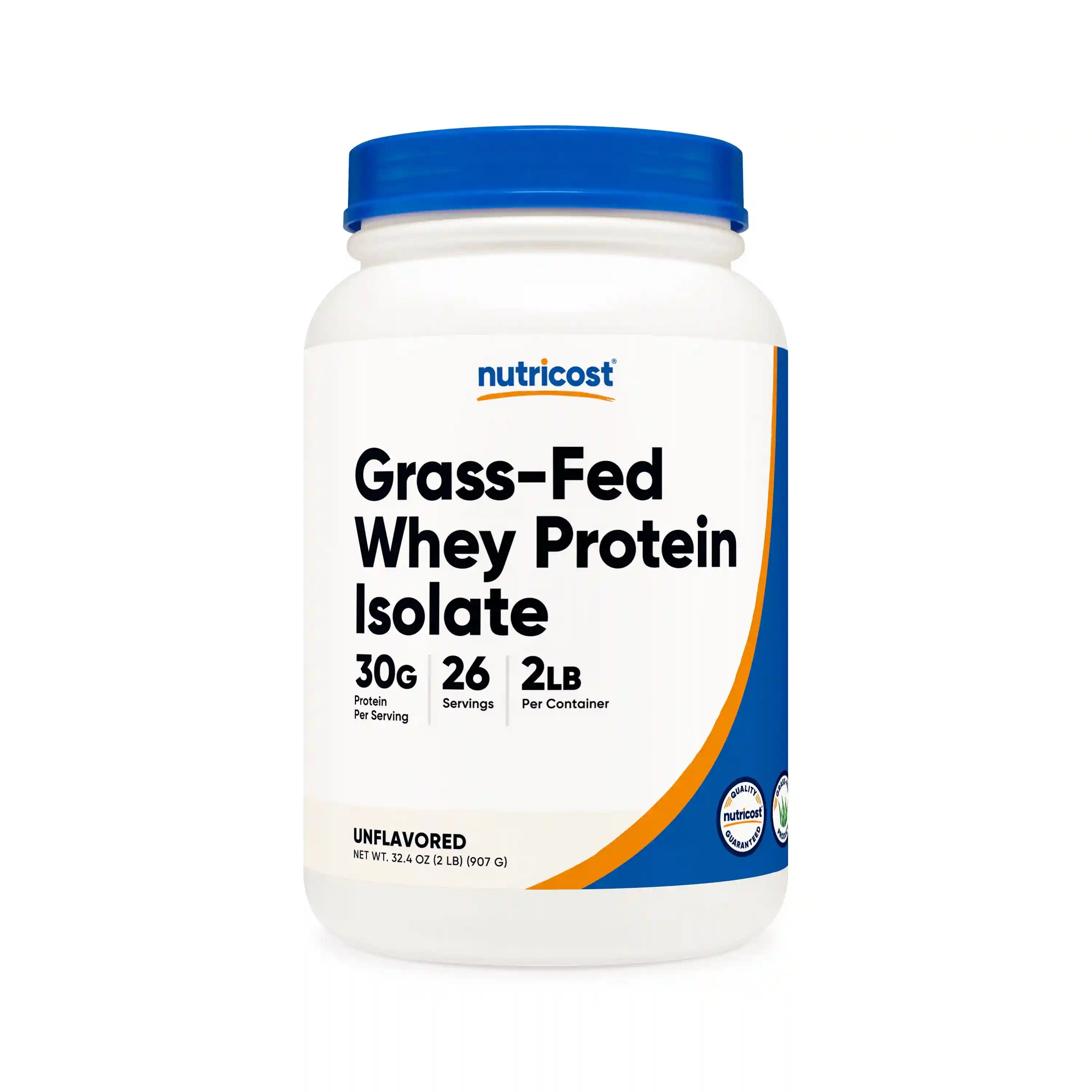 Nutricost Grass-Fed Whey Protein Isolate