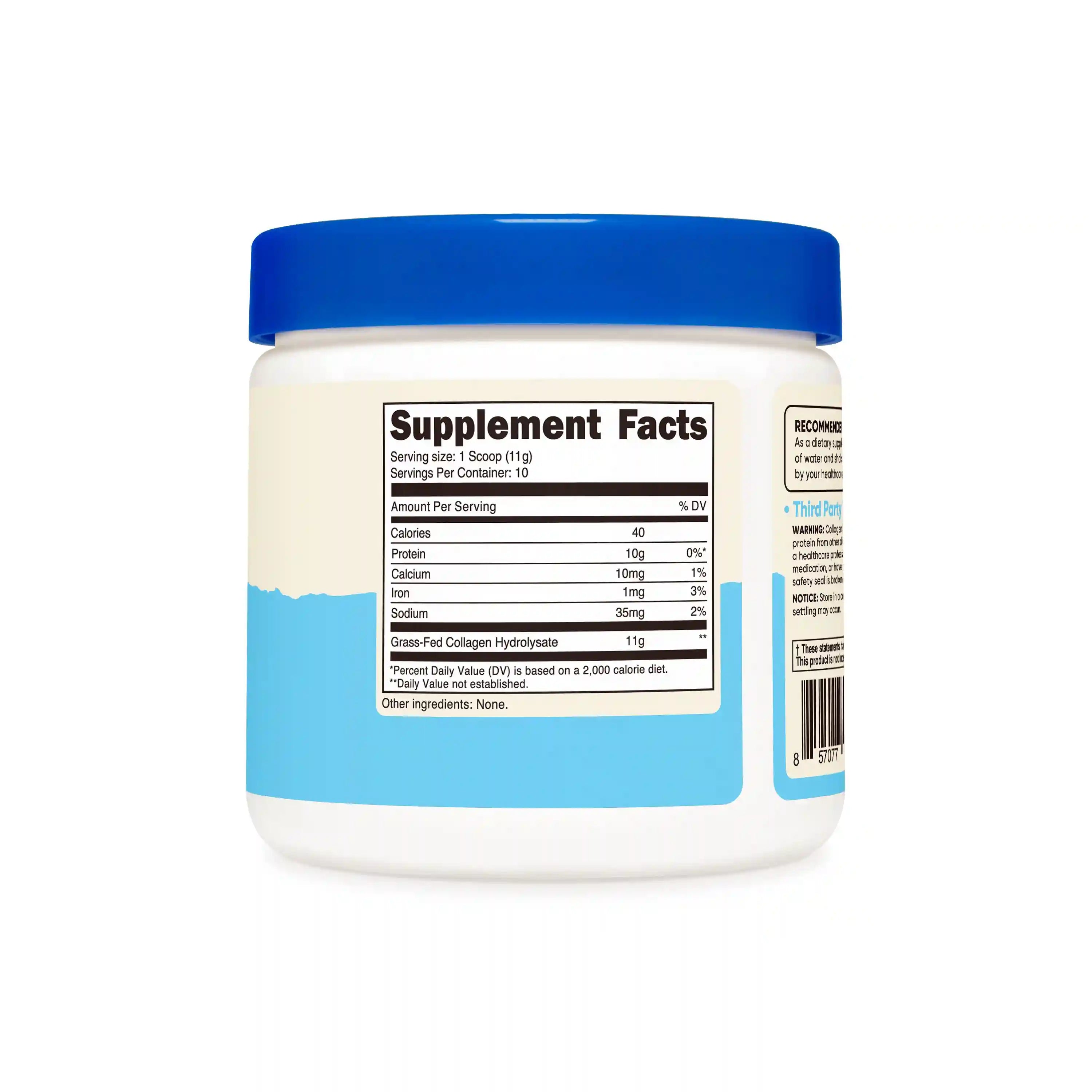 Nutricost Grass-Fed Bovine Collagen Hydrolysate Powder