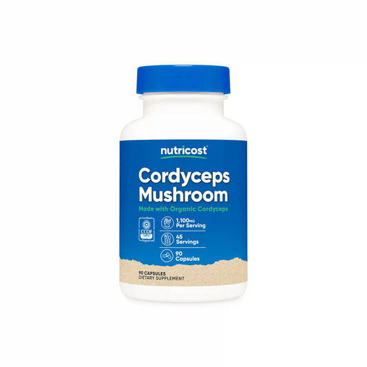 Nutricost Made With Organic Cordyceps Capsules