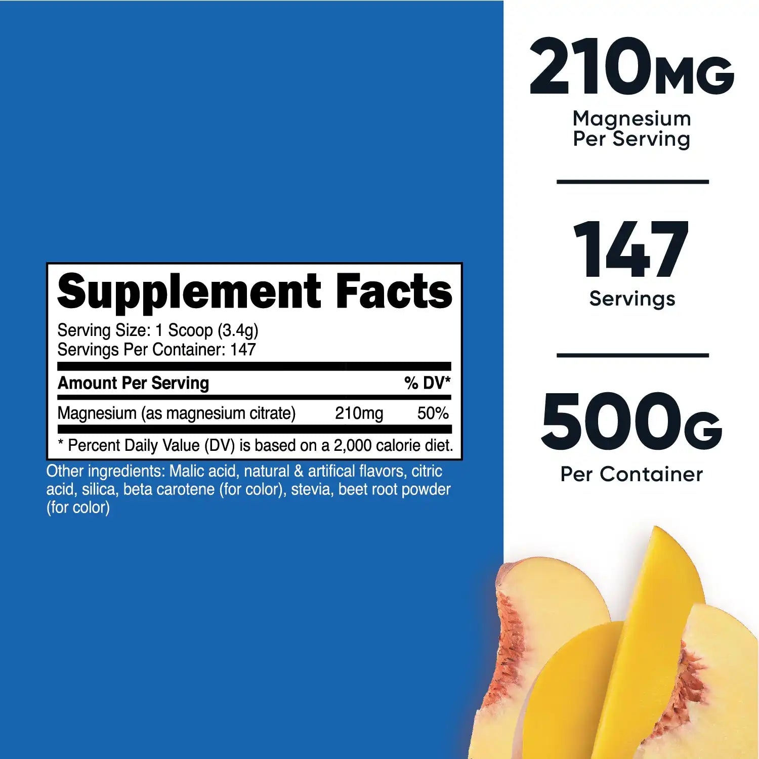 Nutricost Magnesium Citrate Powder