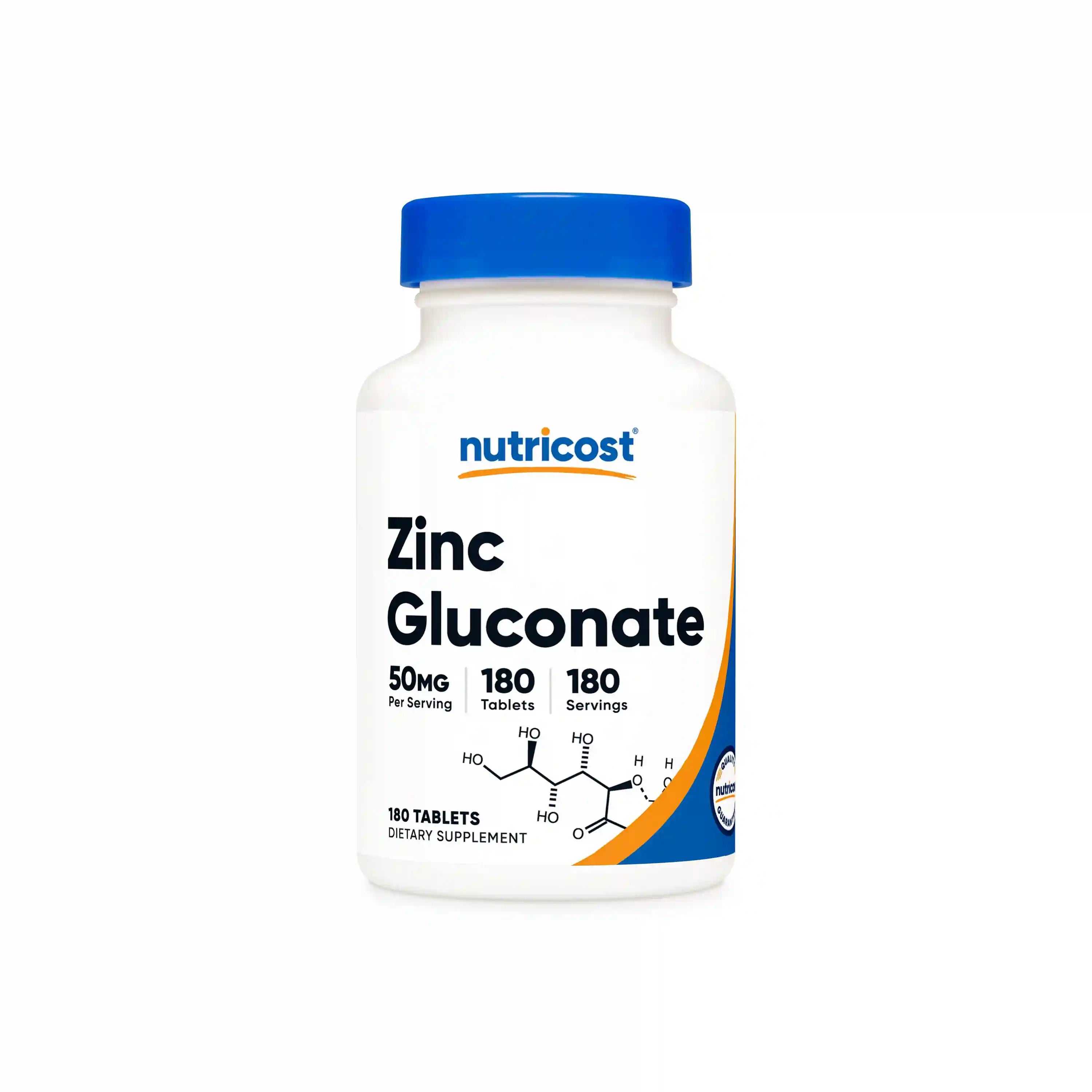 Nutricost Zinc Gluconate Tablets