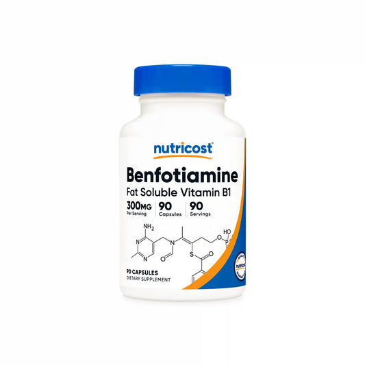 Nutricost Benfotiamine (300 MG) (90 Caps)