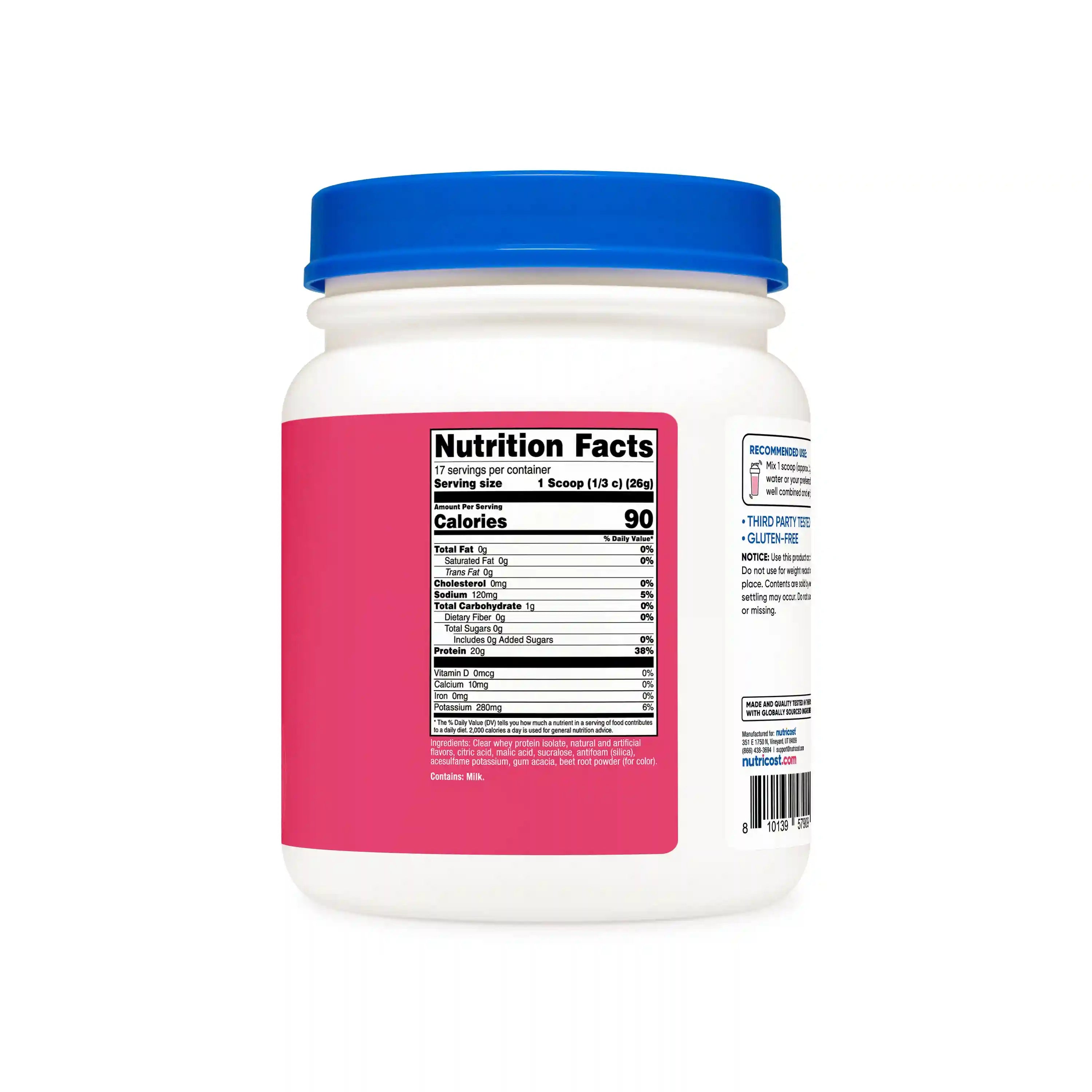 Nutricost Clear Whey Protein Isolate
