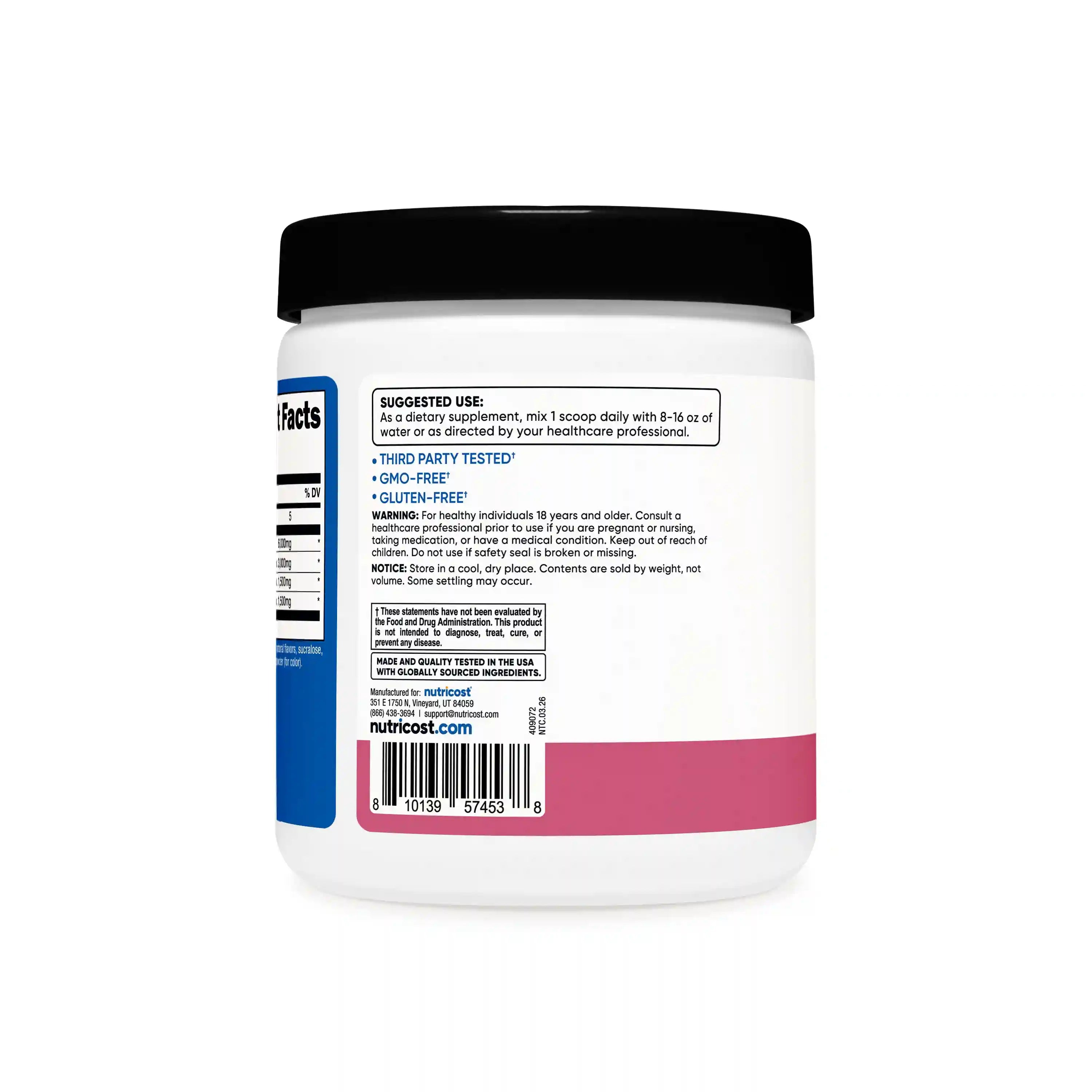 Nutricost BCAA Powder