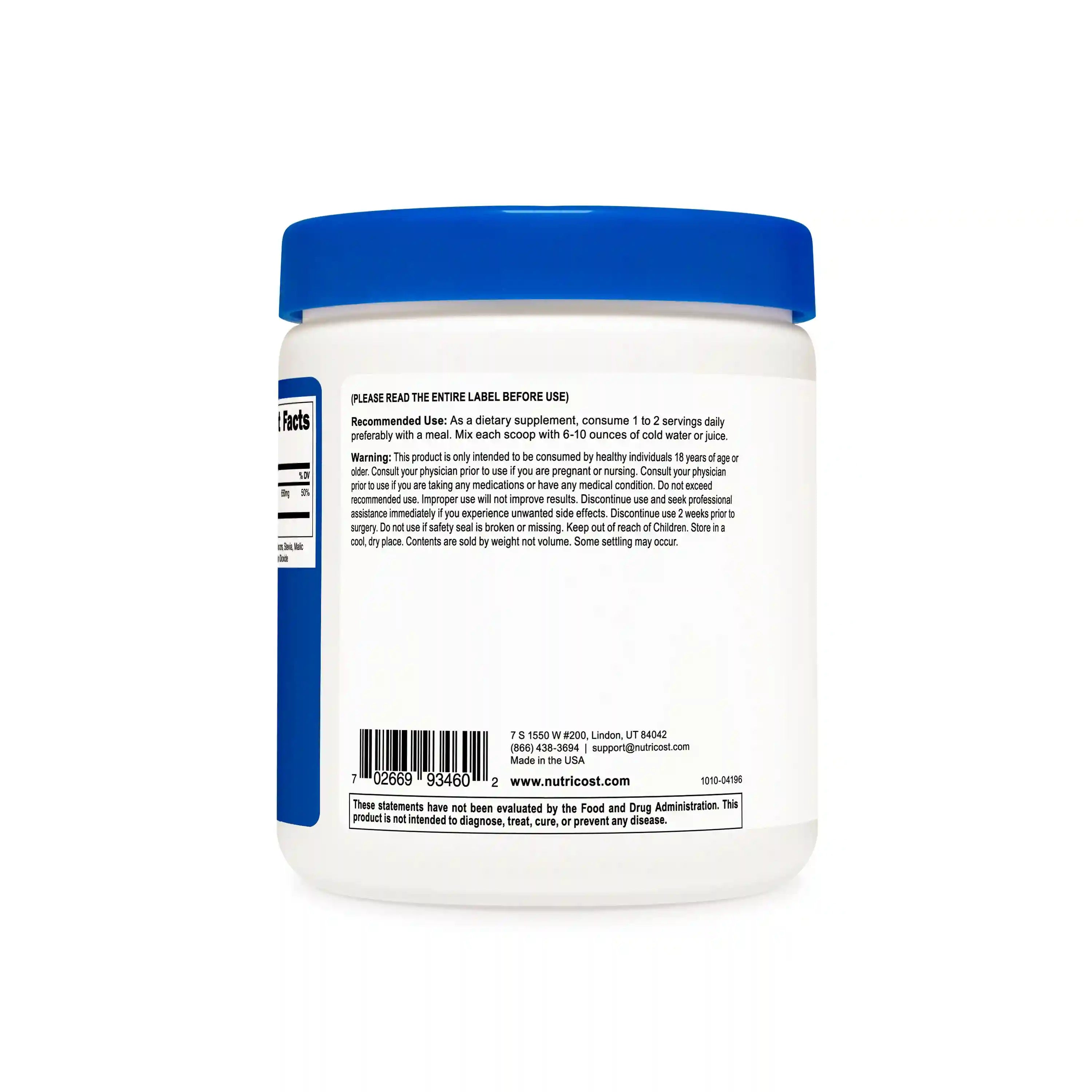 Nutricost Calcium Citrate Powder