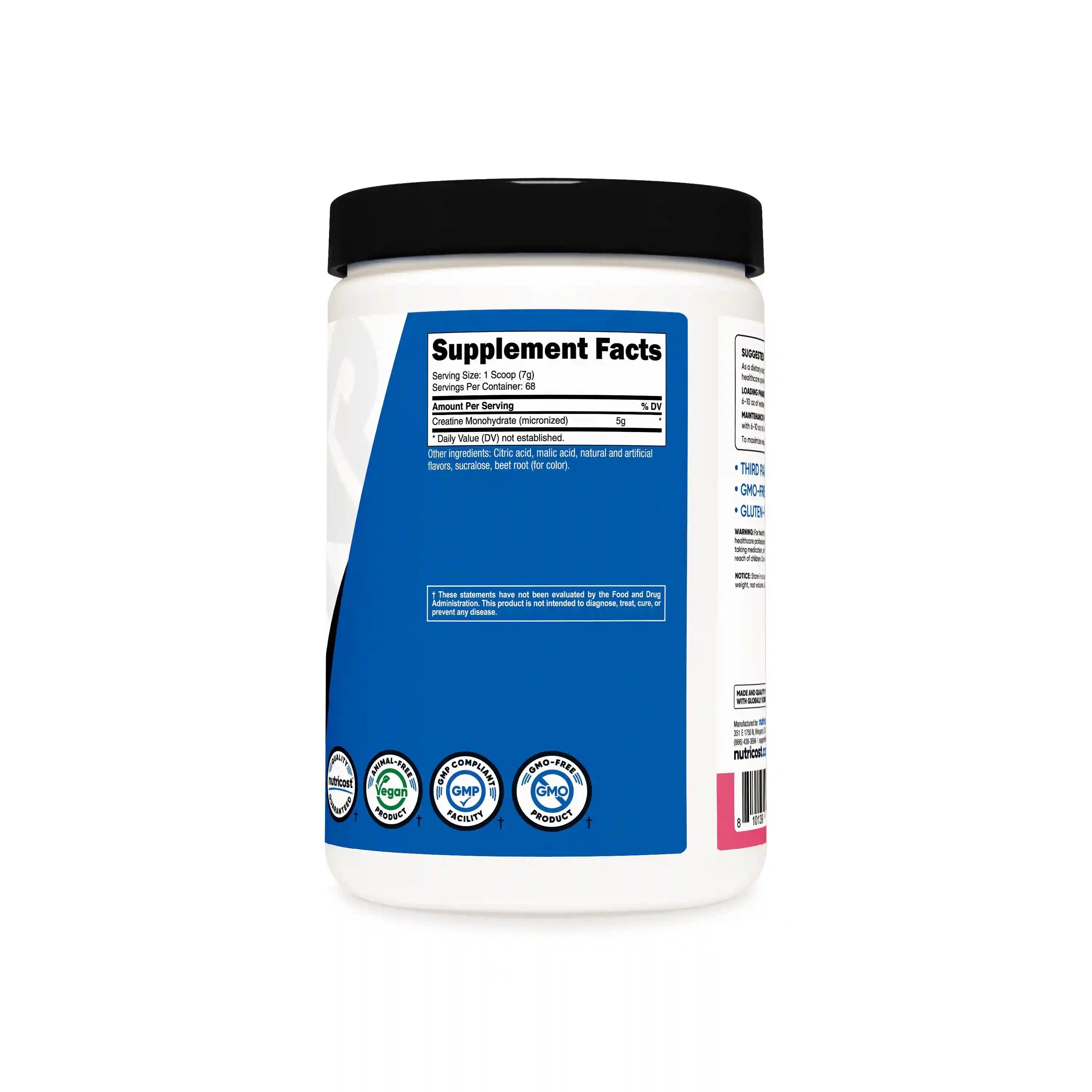 Nutricost Creatine Monohydrate Powder