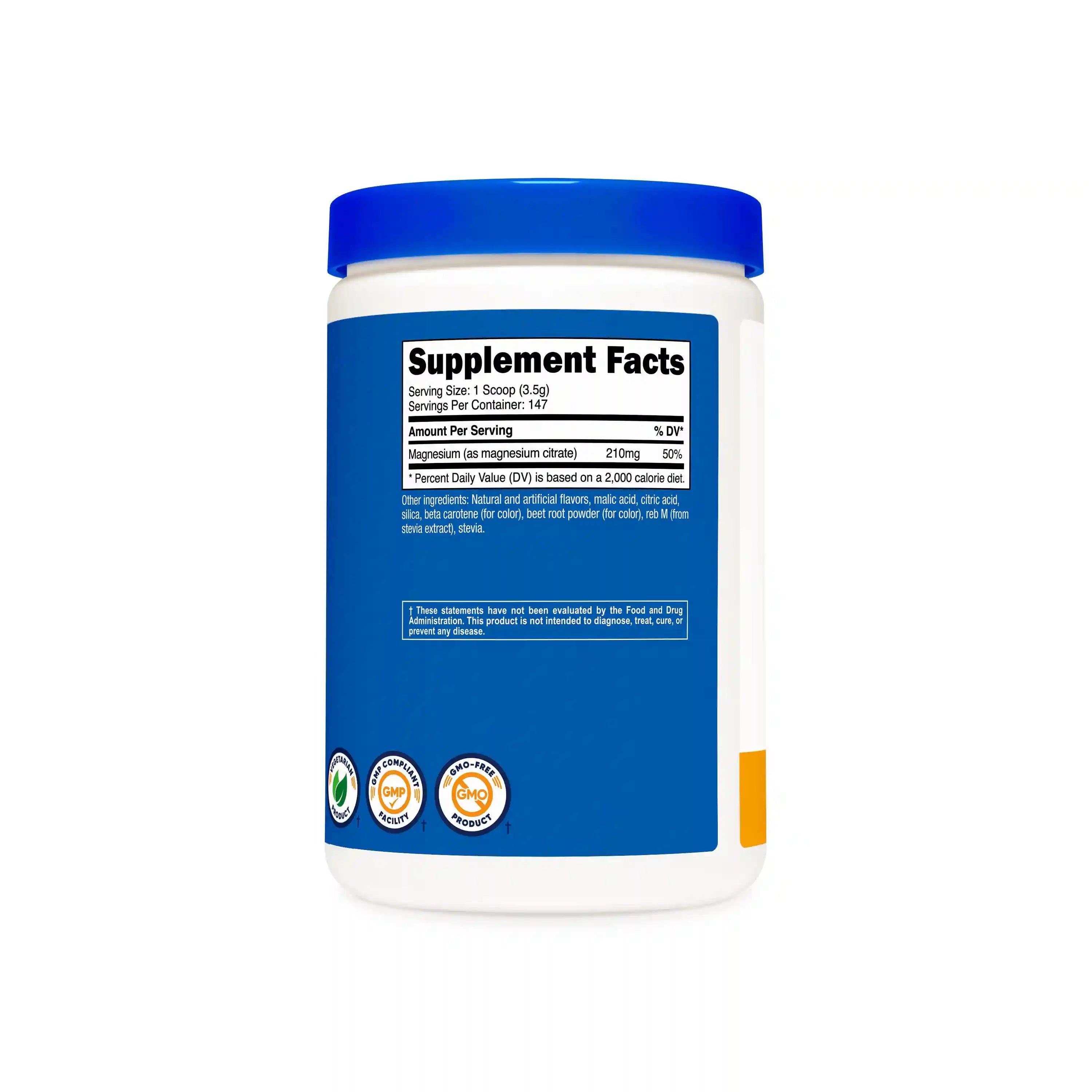 Nutricost Magnesium Citrate Powder