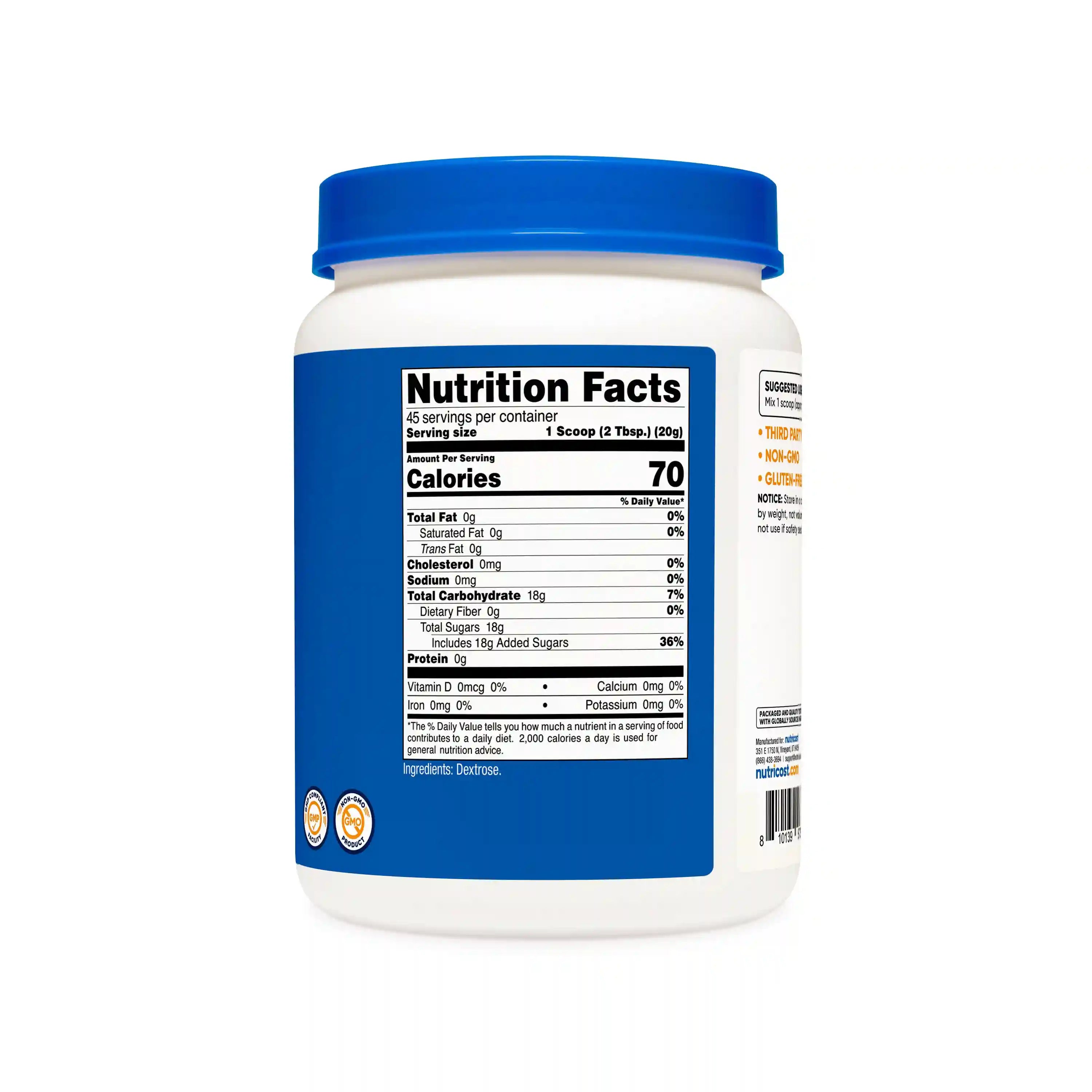 Nutricost Dextrose Powder
