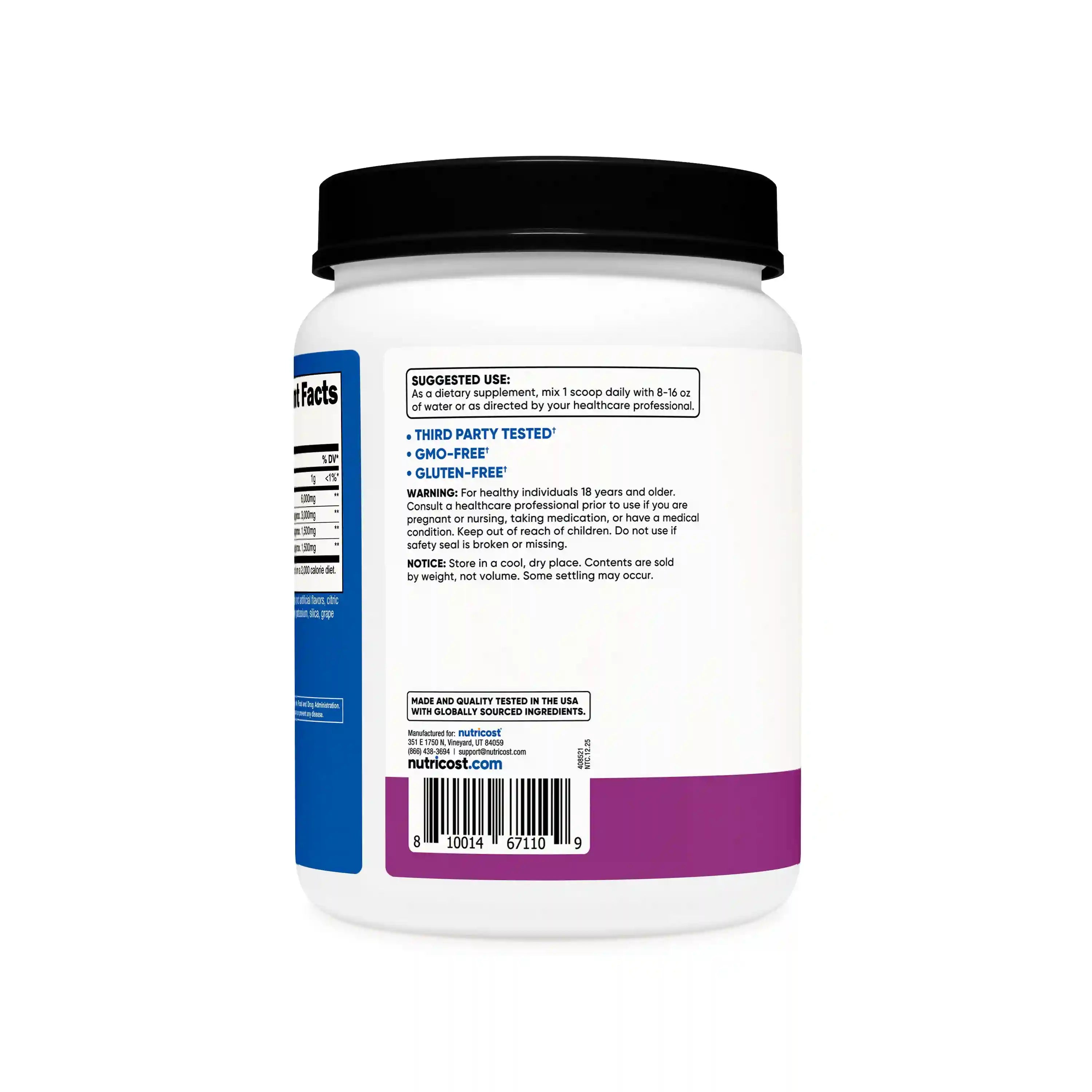 Nutricost BCAA Powder
