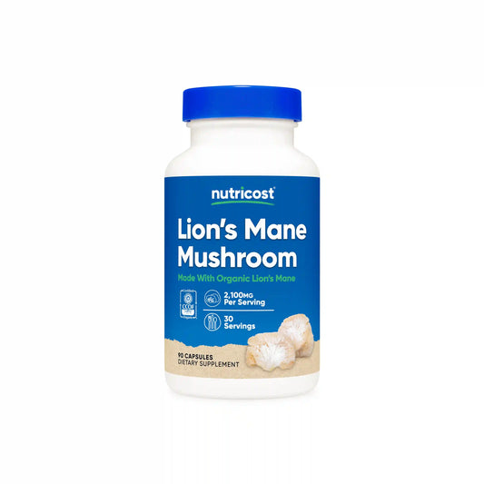 Nutricost Made With Organic Lion's Mane Capsules
