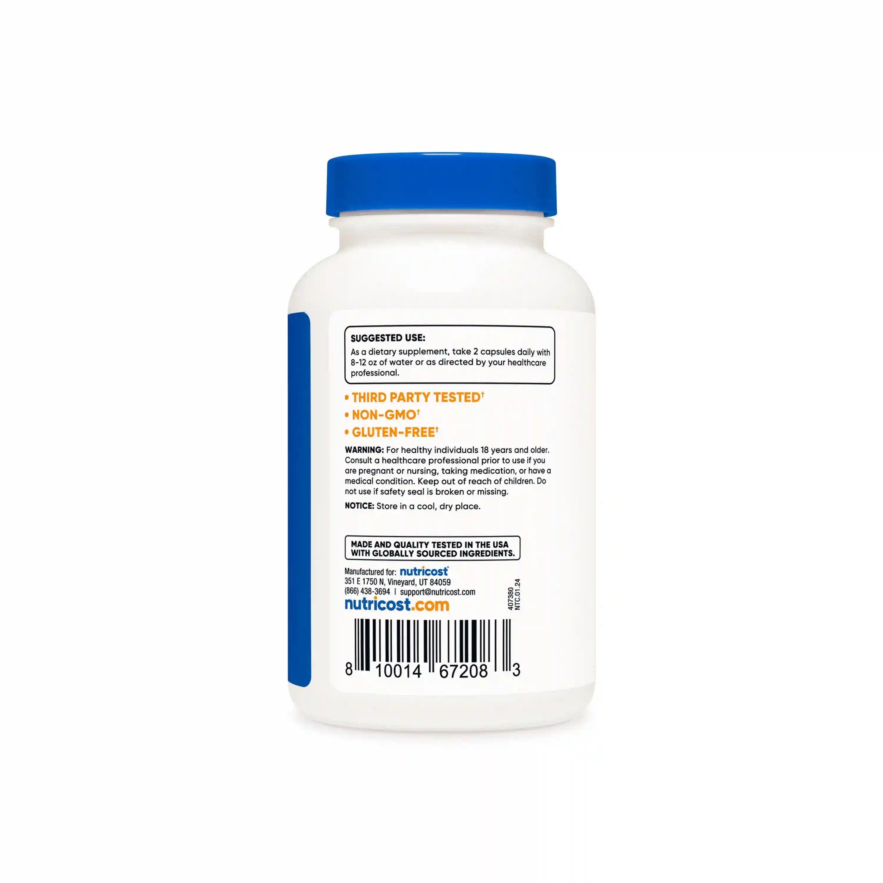 Nutricost Magnesium+ (Extra Strength) Capsules