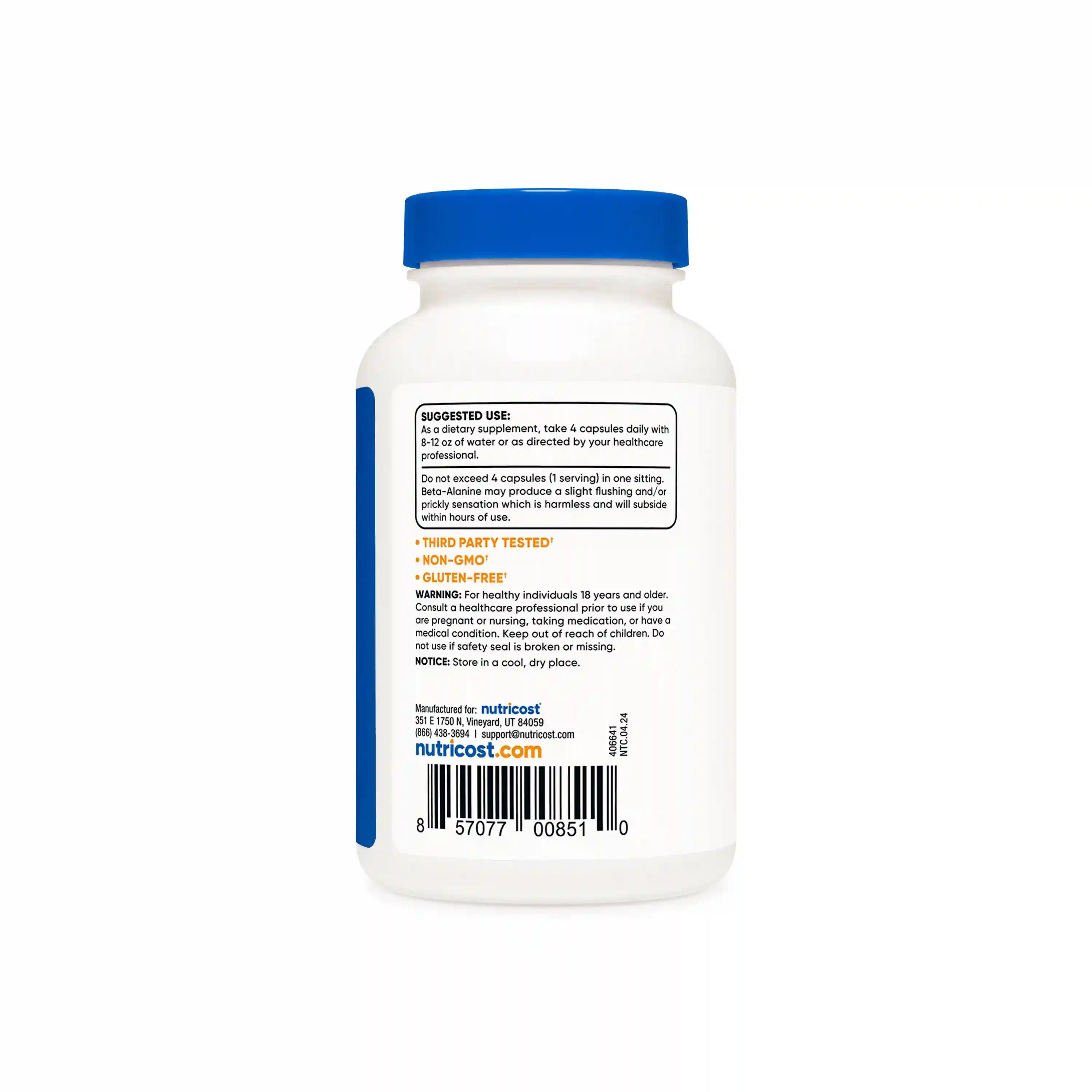 Nutricost Beta-Alanine Capsules