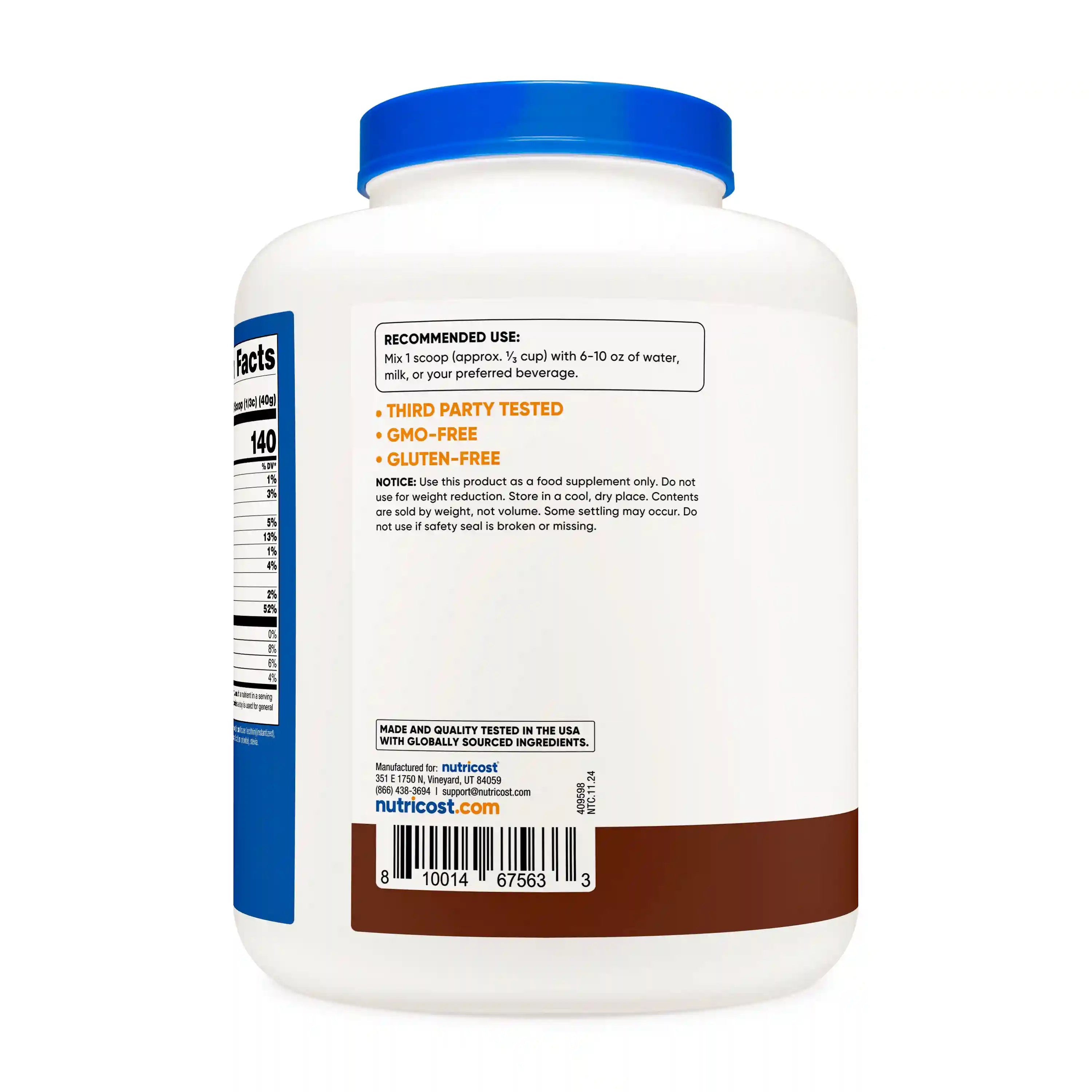 Nutricost Grass-Fed Whey Protein Isolate