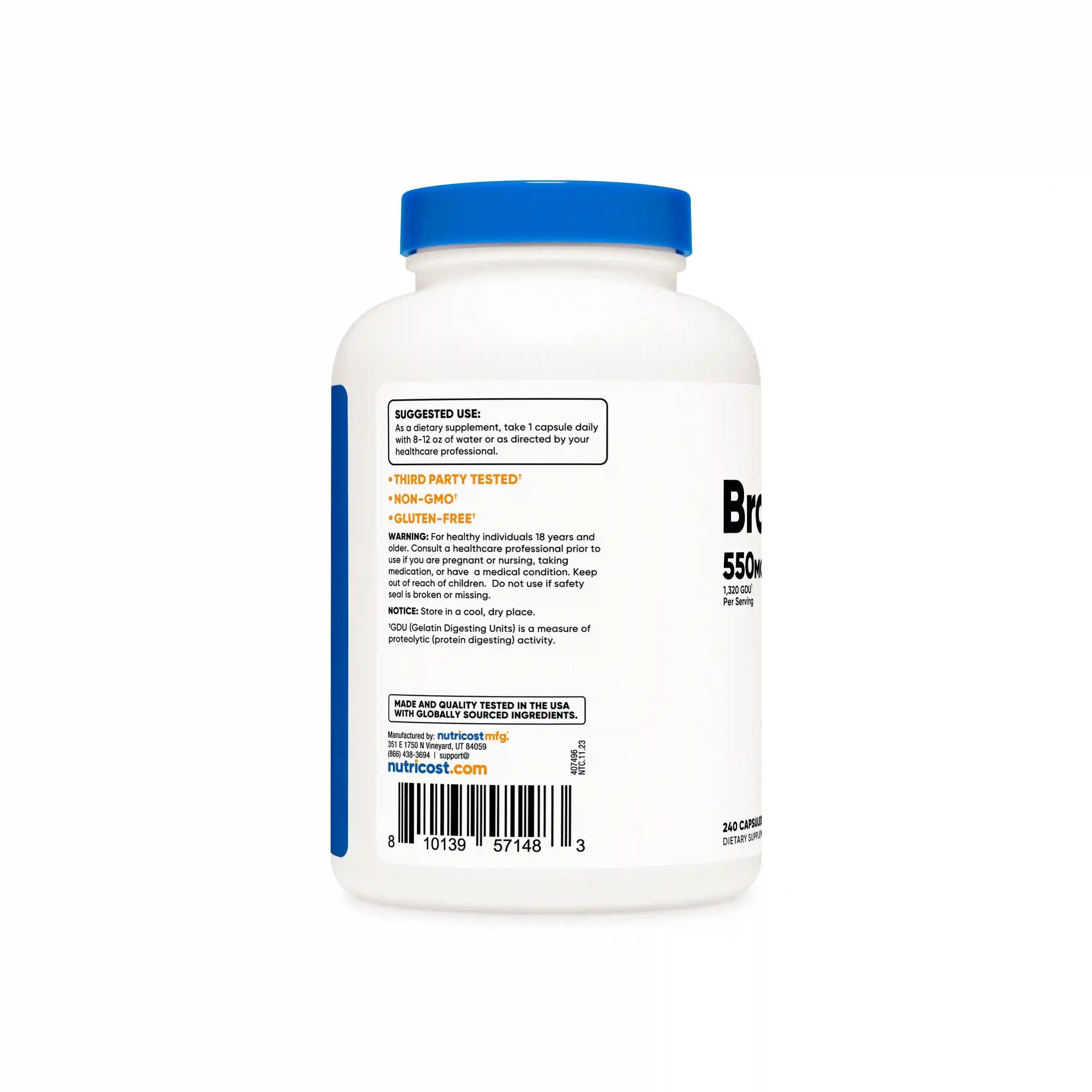 Nutricost Bromelain Capsules