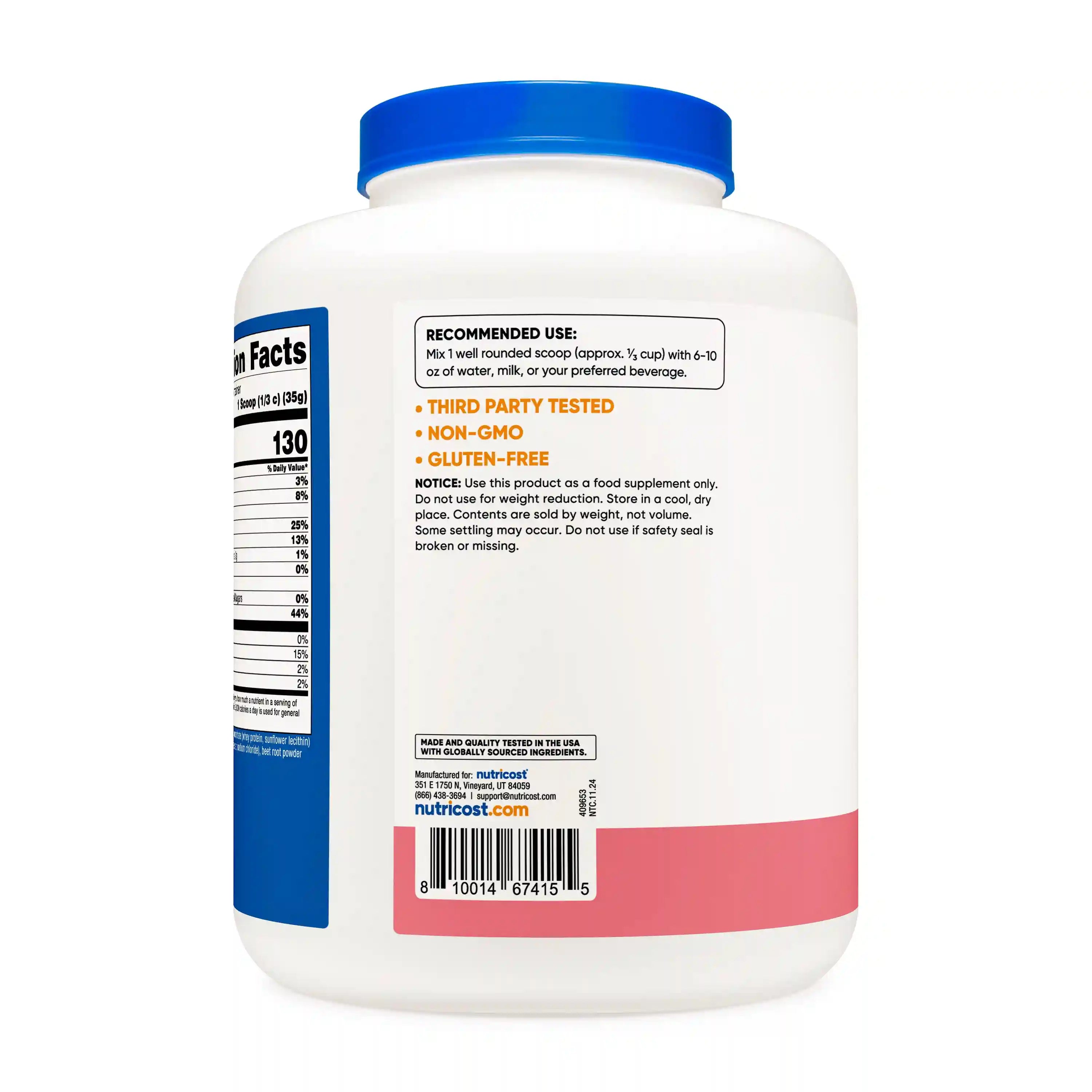 Nutricost Whey Protein Concentrate Powder