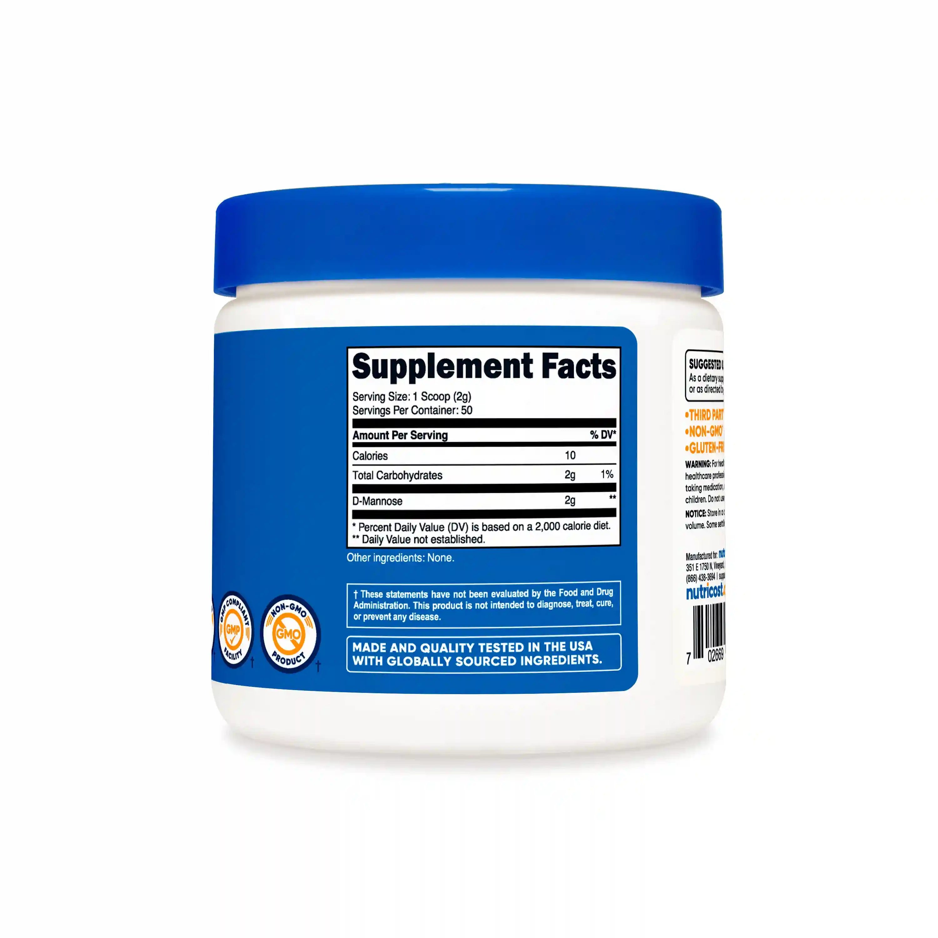 Nutricost D-Mannose Powder