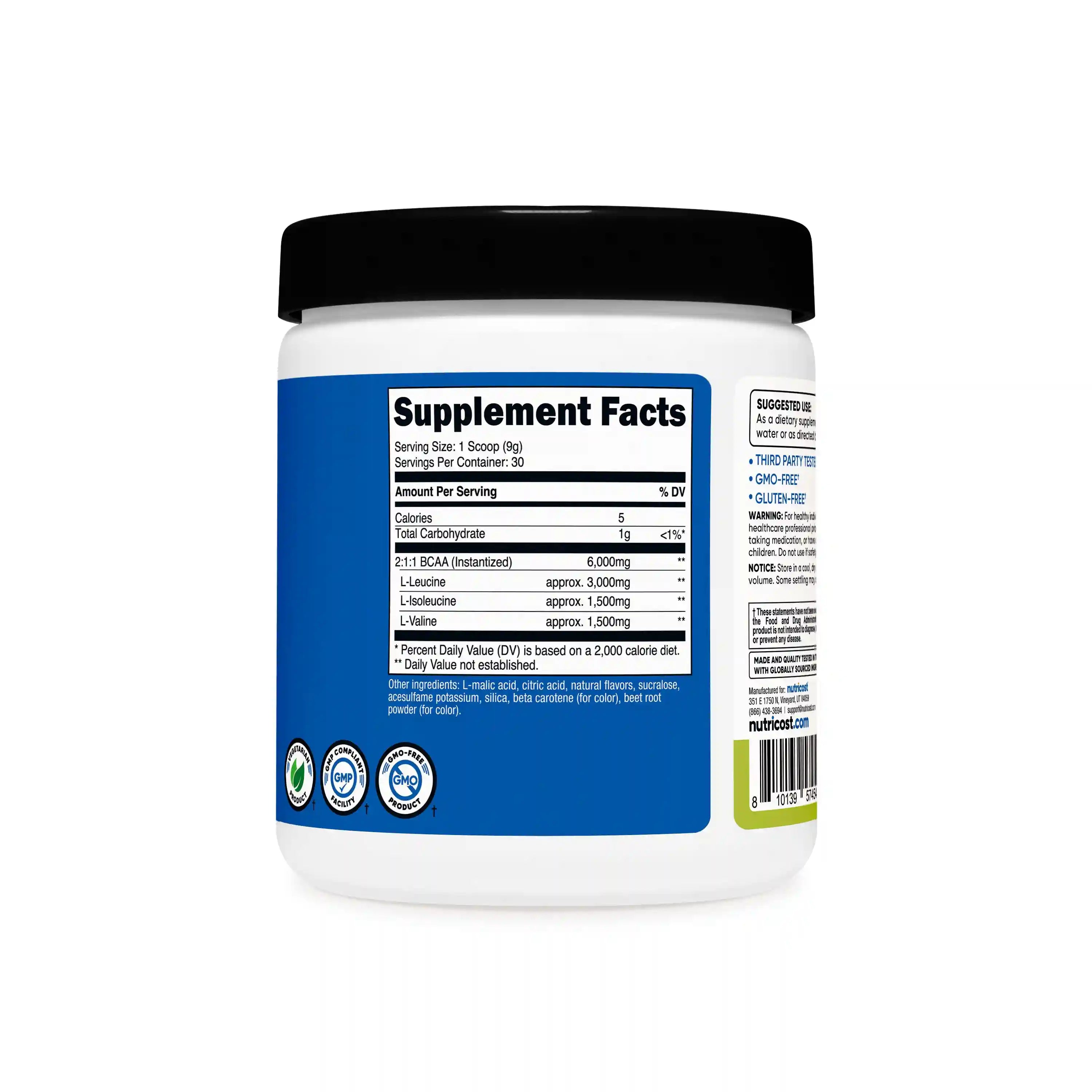 Nutricost BCAA Powder