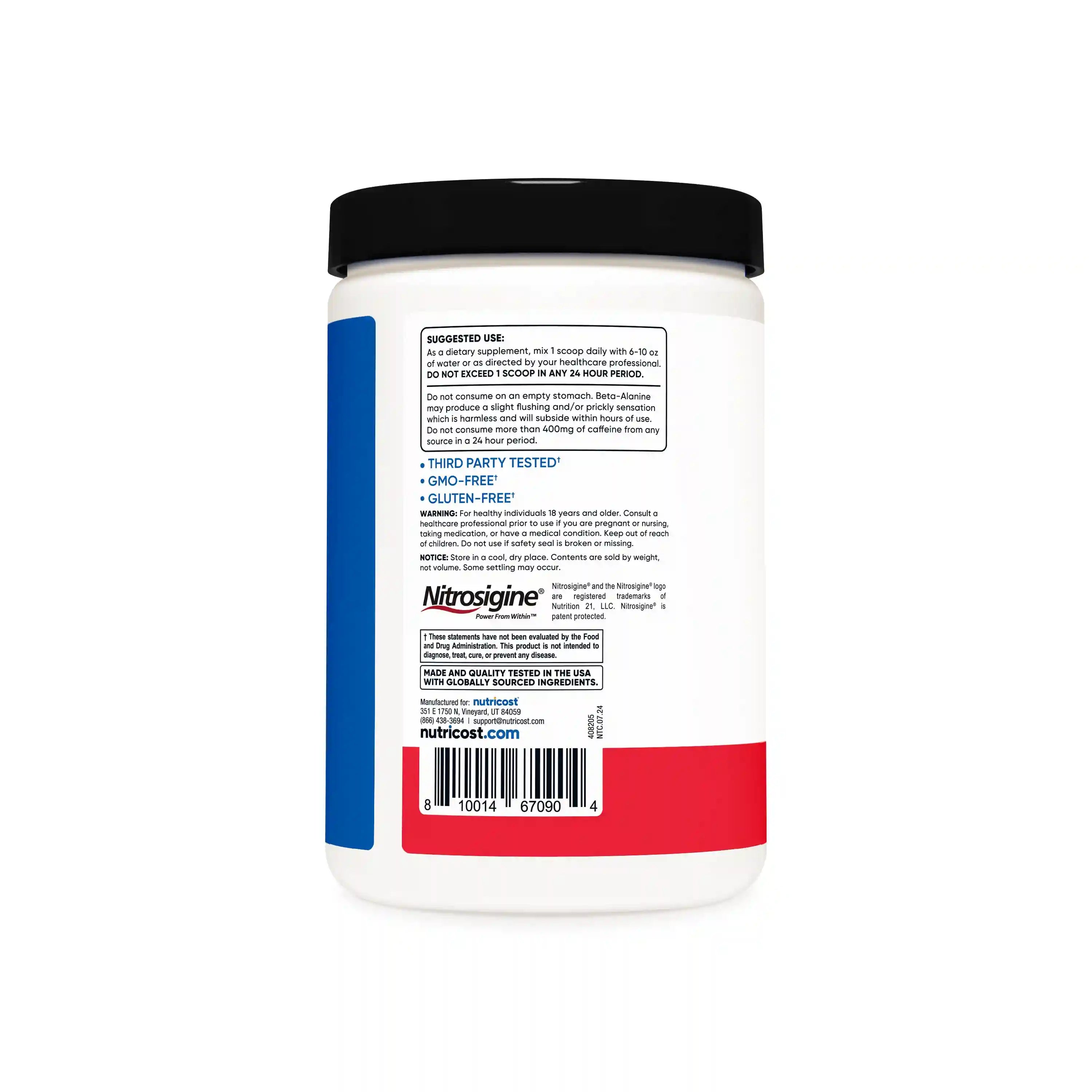 Nutricost Pre-X Workout Complex Powder