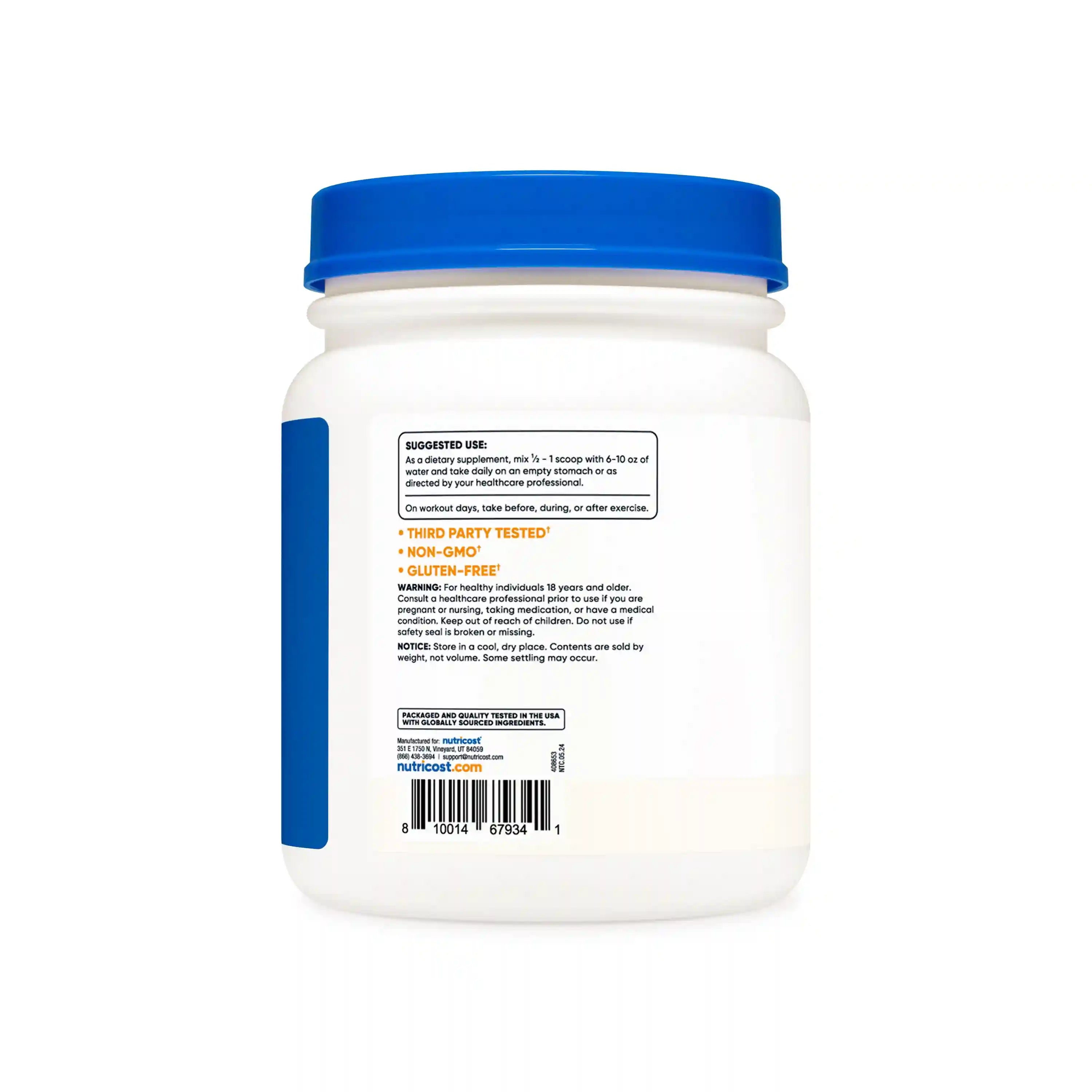 Nutricost L-Leucine Powder (Unflavored)