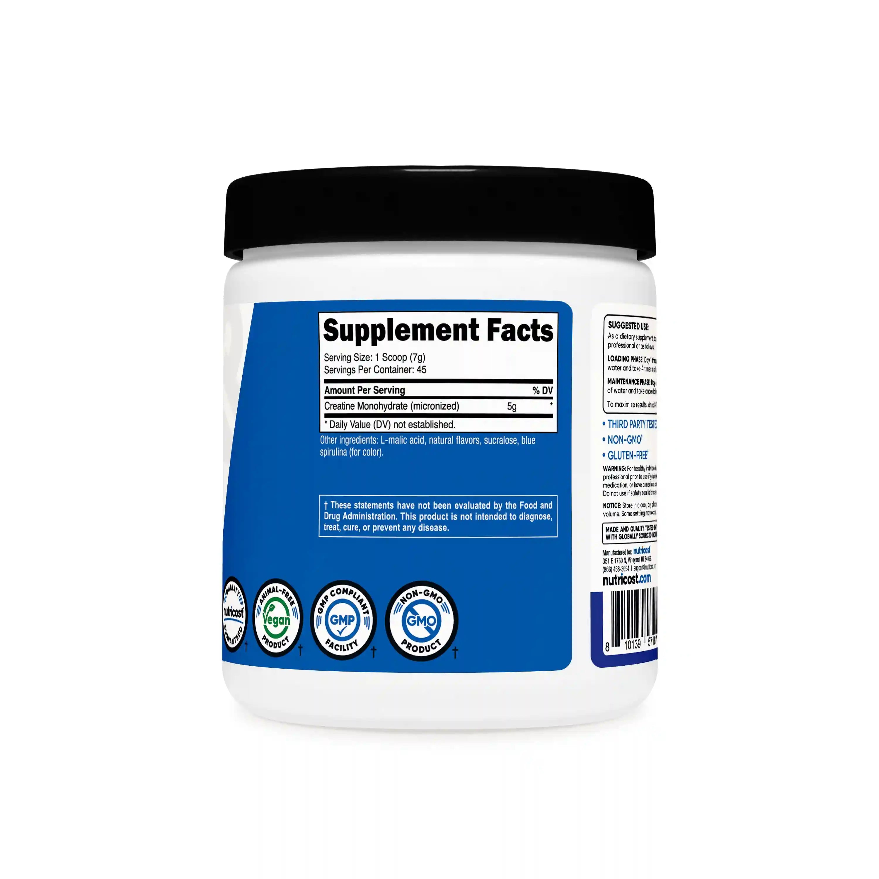 Nutricost Creatine Monohydrate Powder