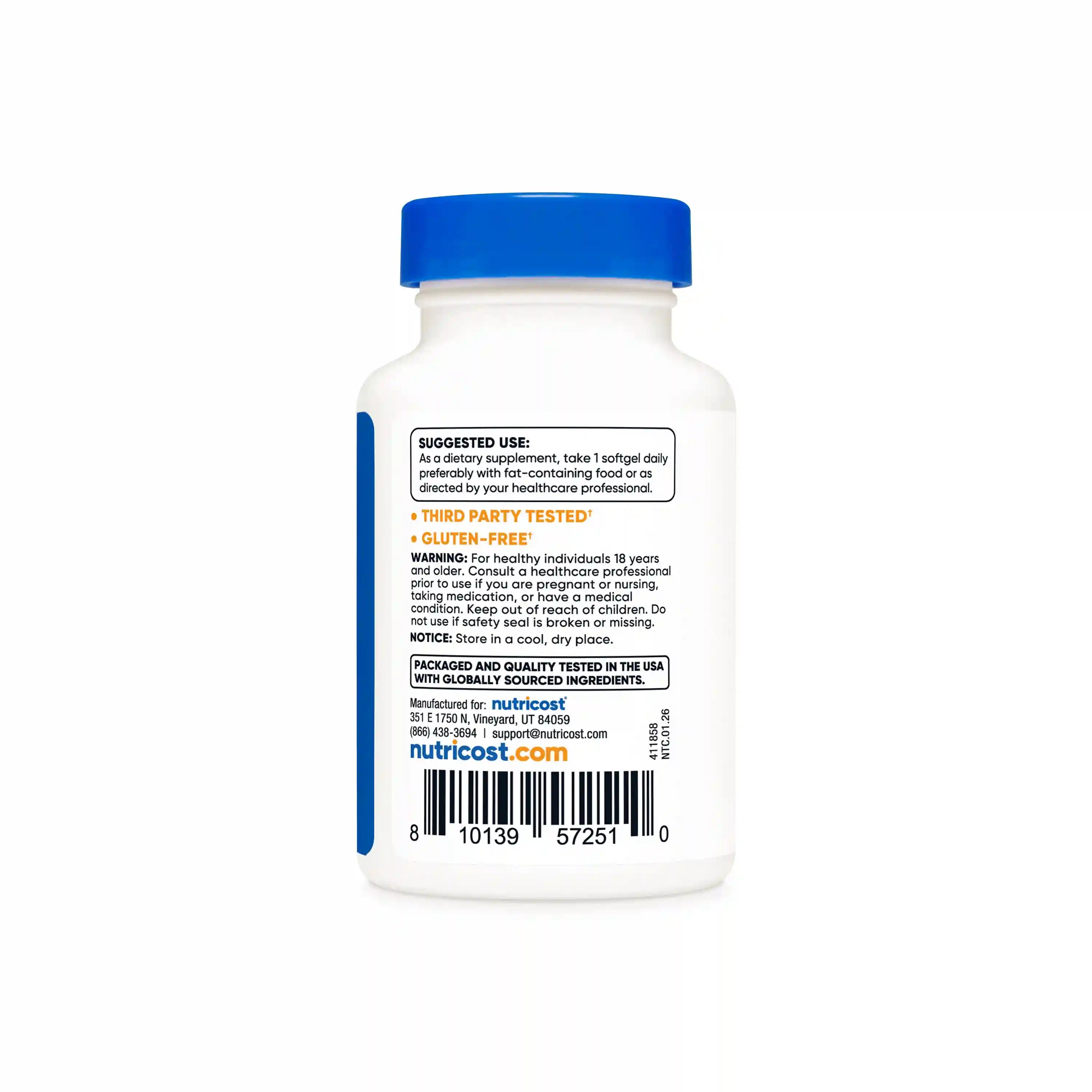 Nutricost Astaxanthin Softgels