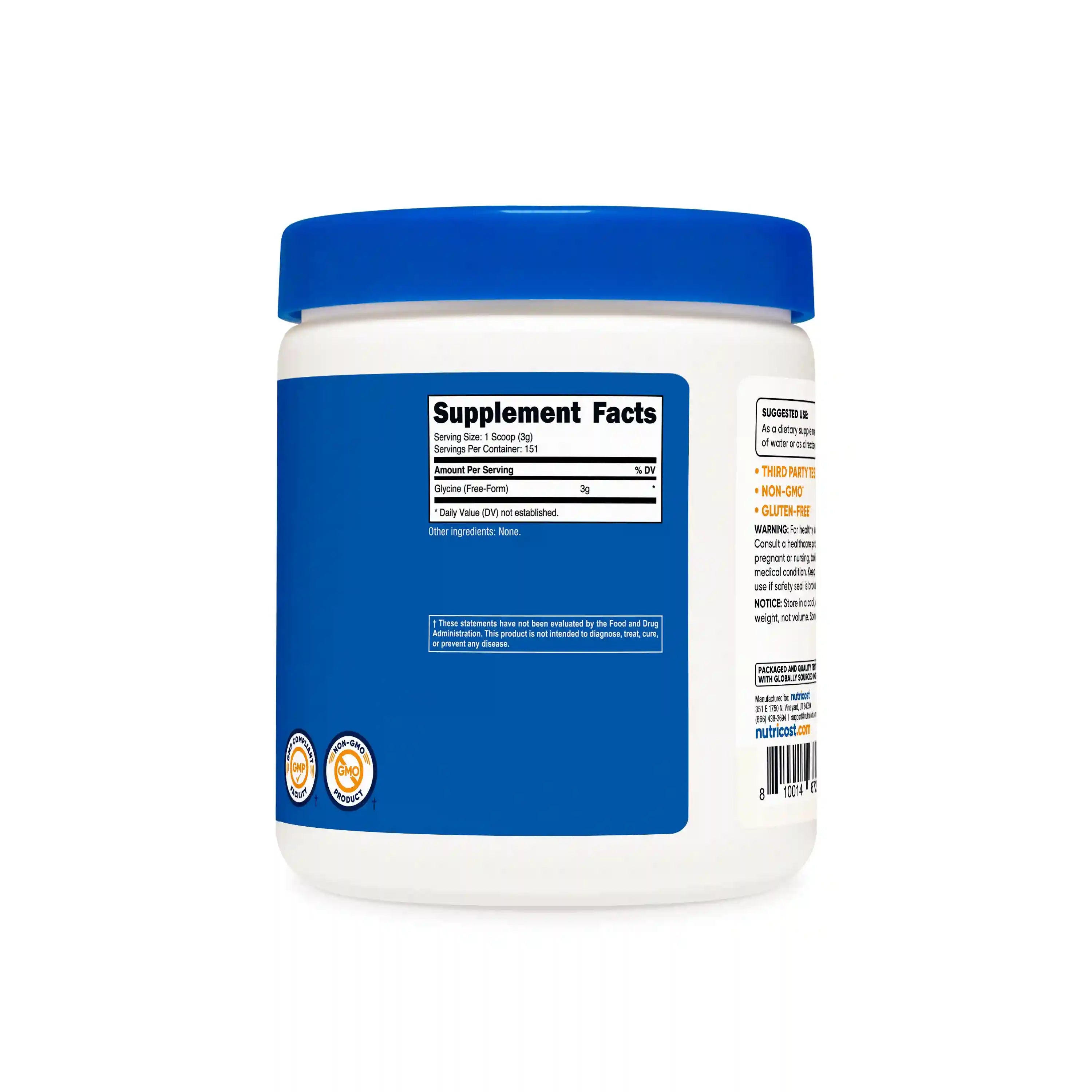 Nutricost Glycine Powder